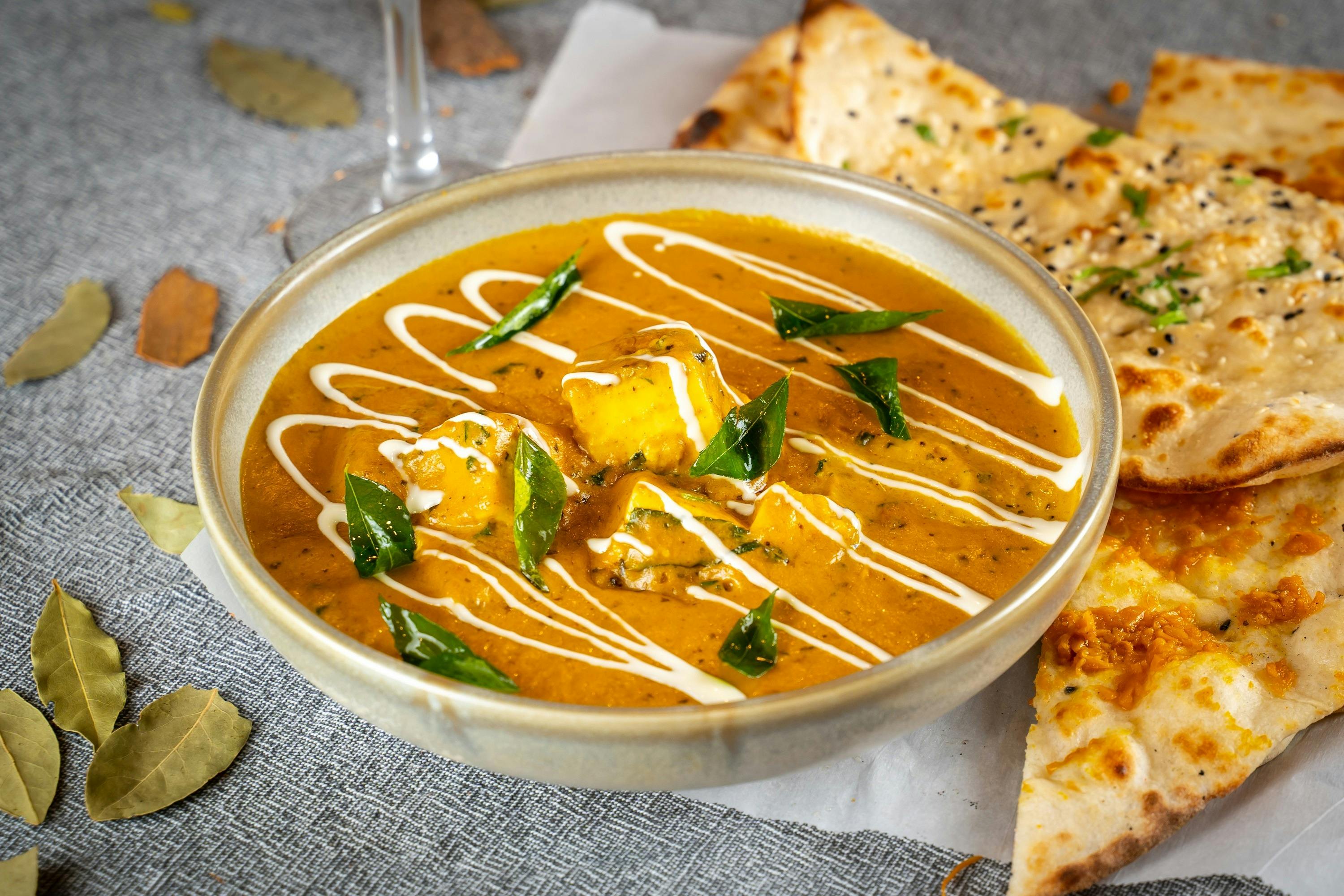 Dosa Hut Harris Park Butter Paneer Masala and Naan