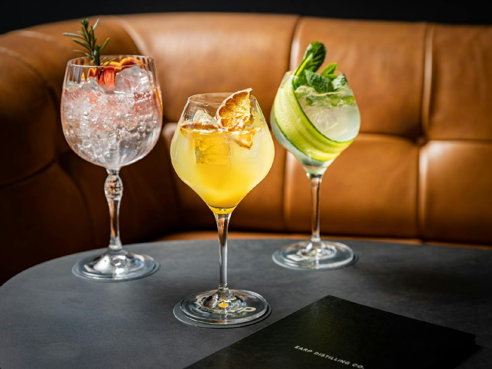 Three of our most popular cocktails, including the Limoncello Spritz