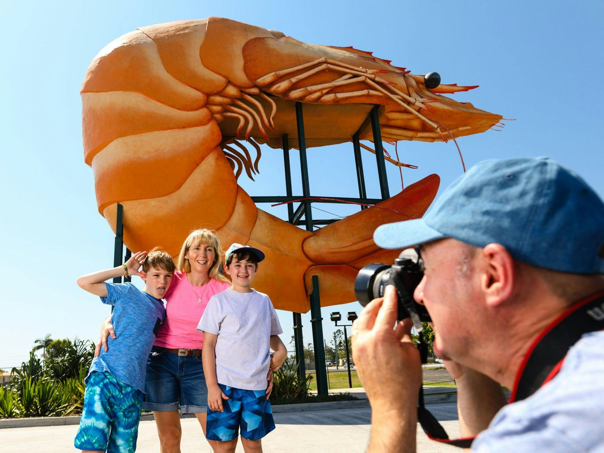 Big Prawn Selfie
