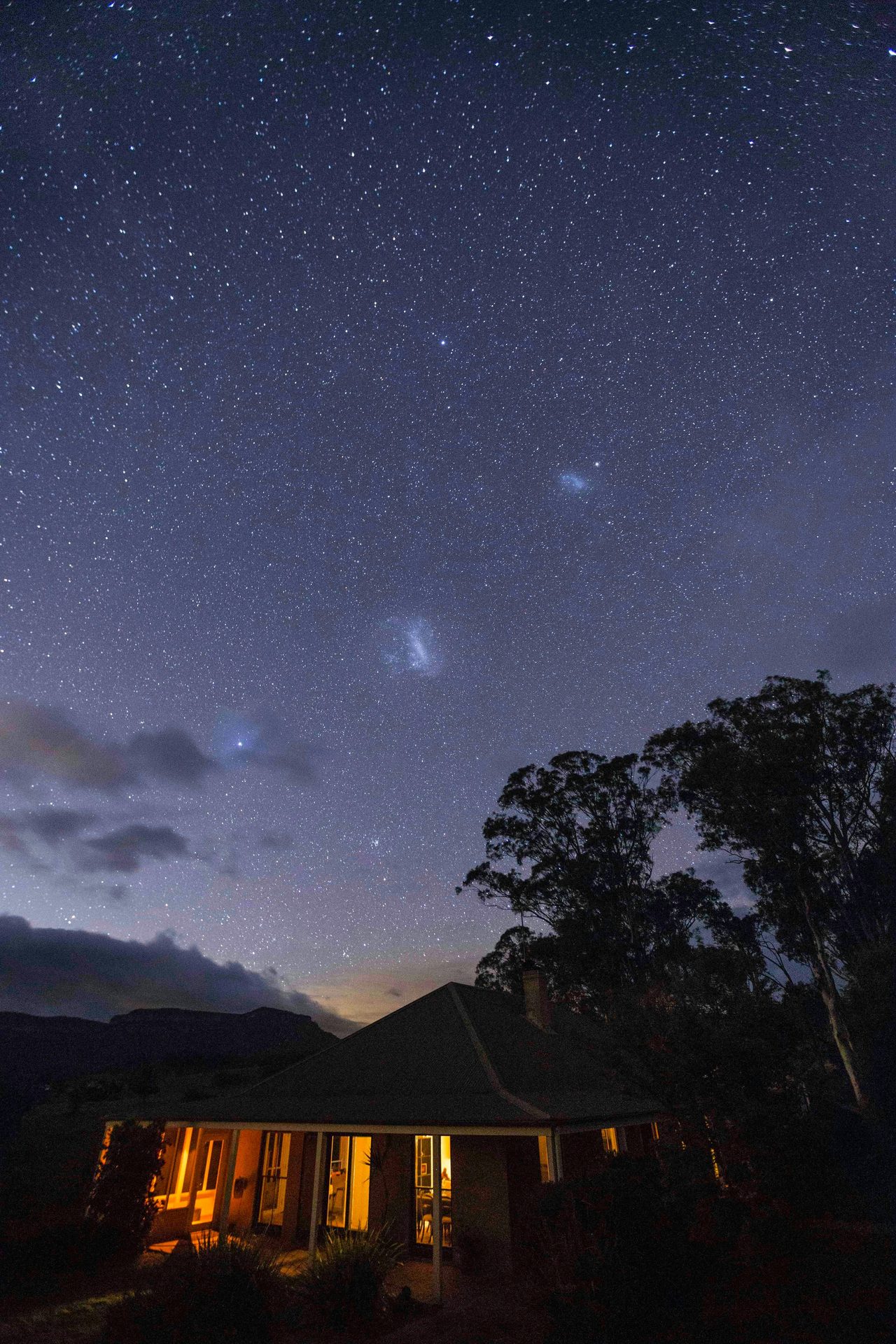 Megalong at night