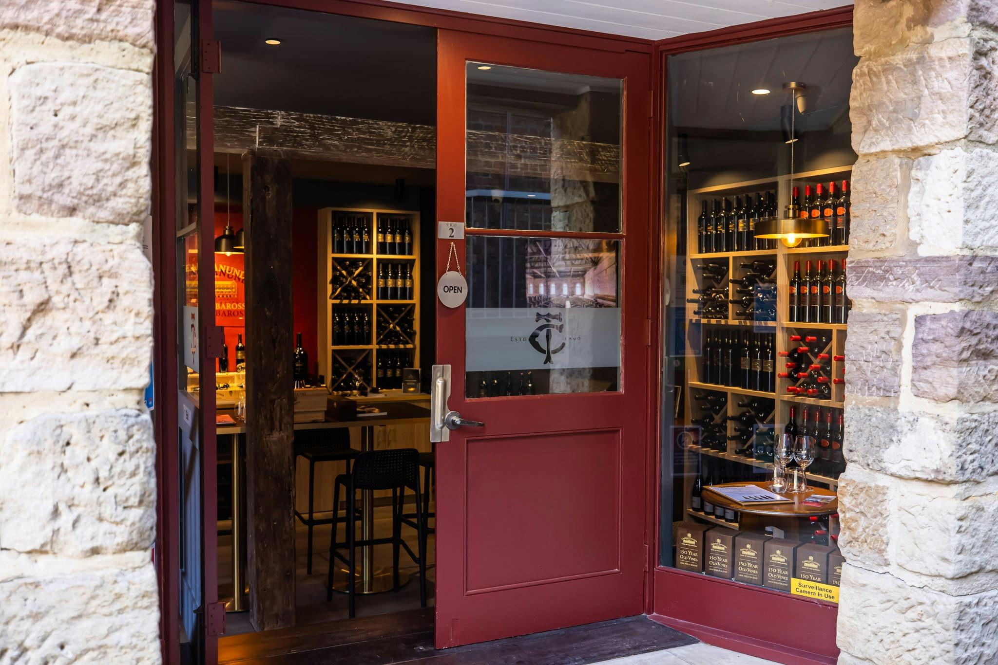 Sydney Cellar Door Entrance