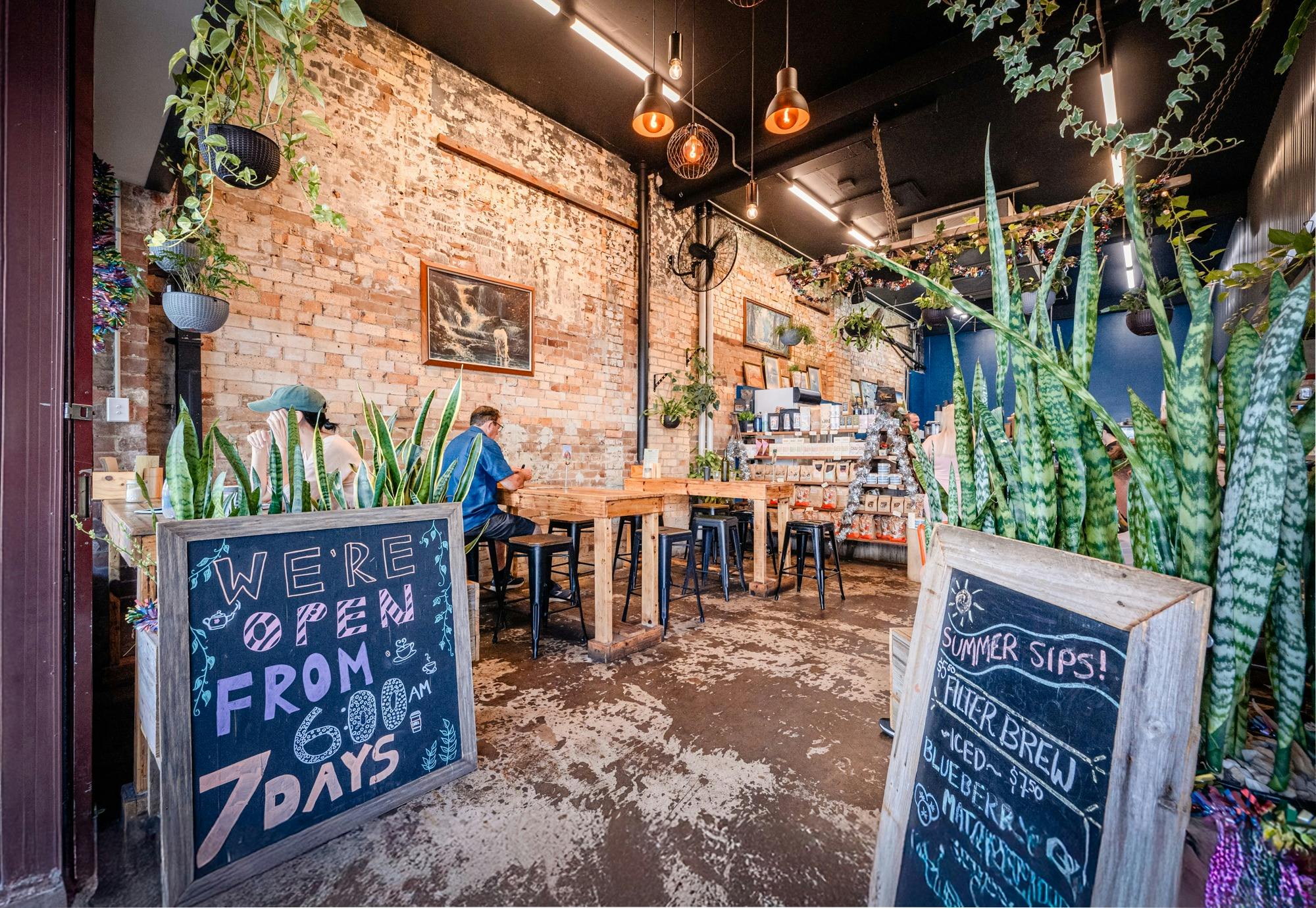 Beautiful cafe space