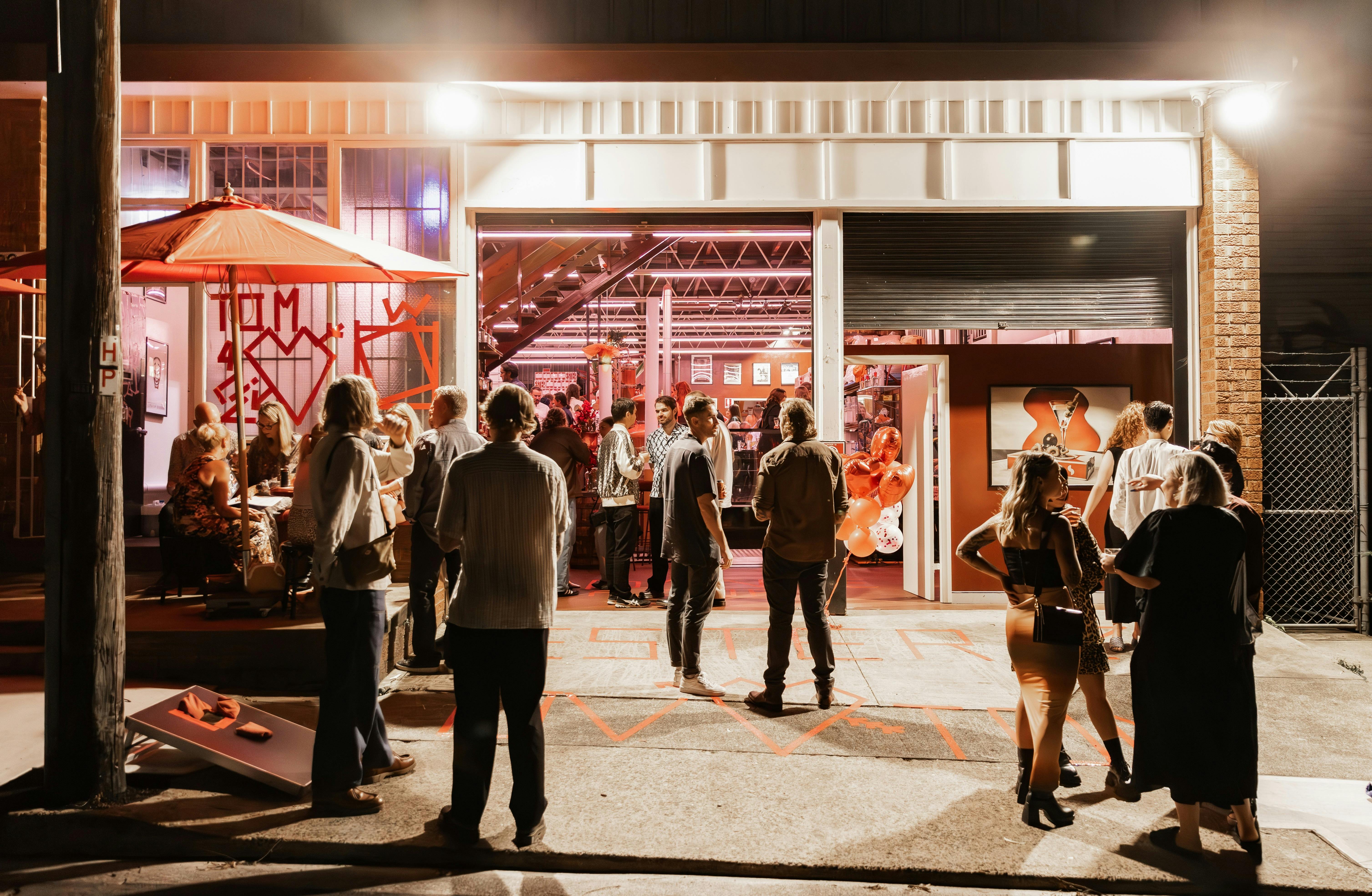 Exterior of the Ester Distillery