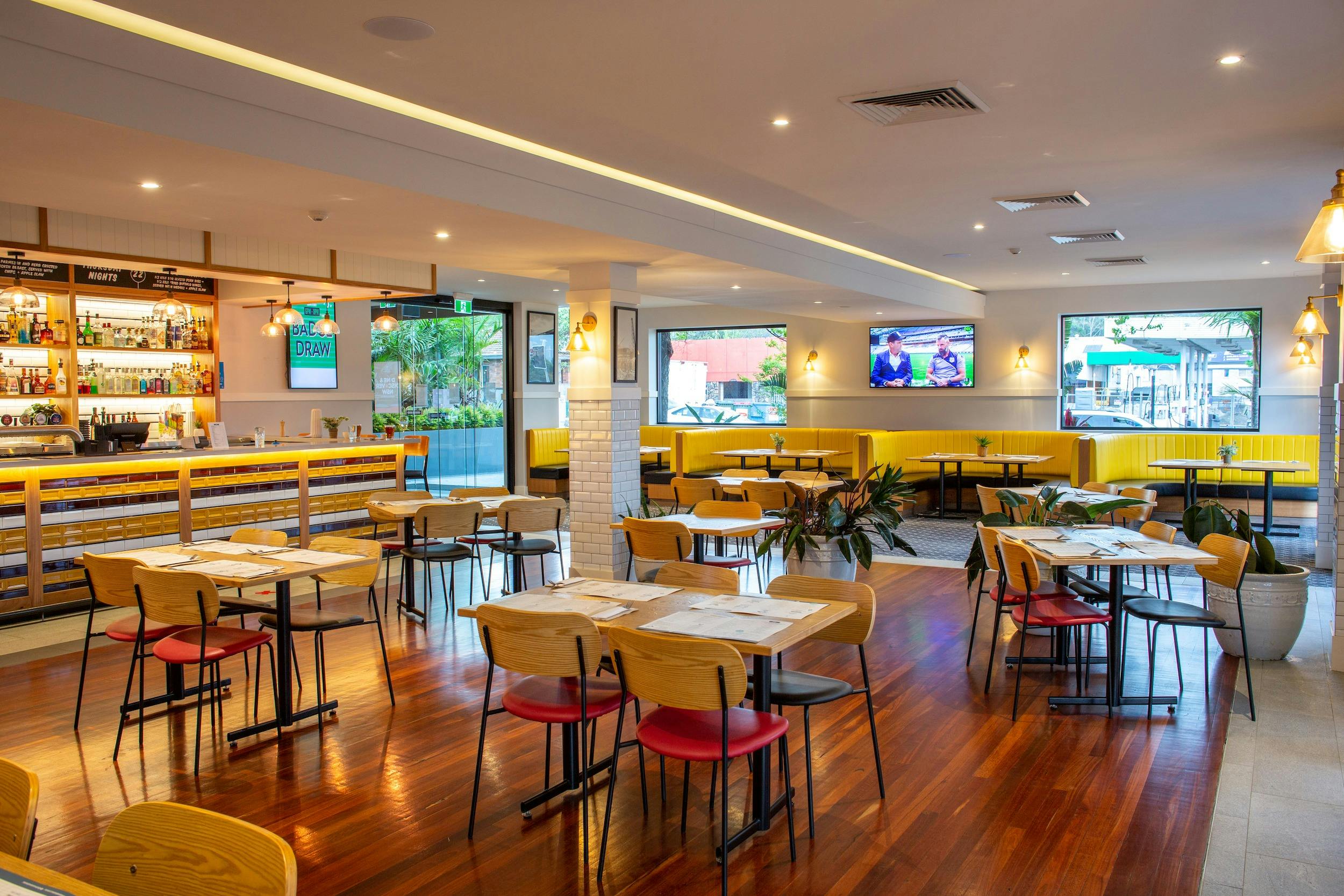 Family friendly Bistro dining