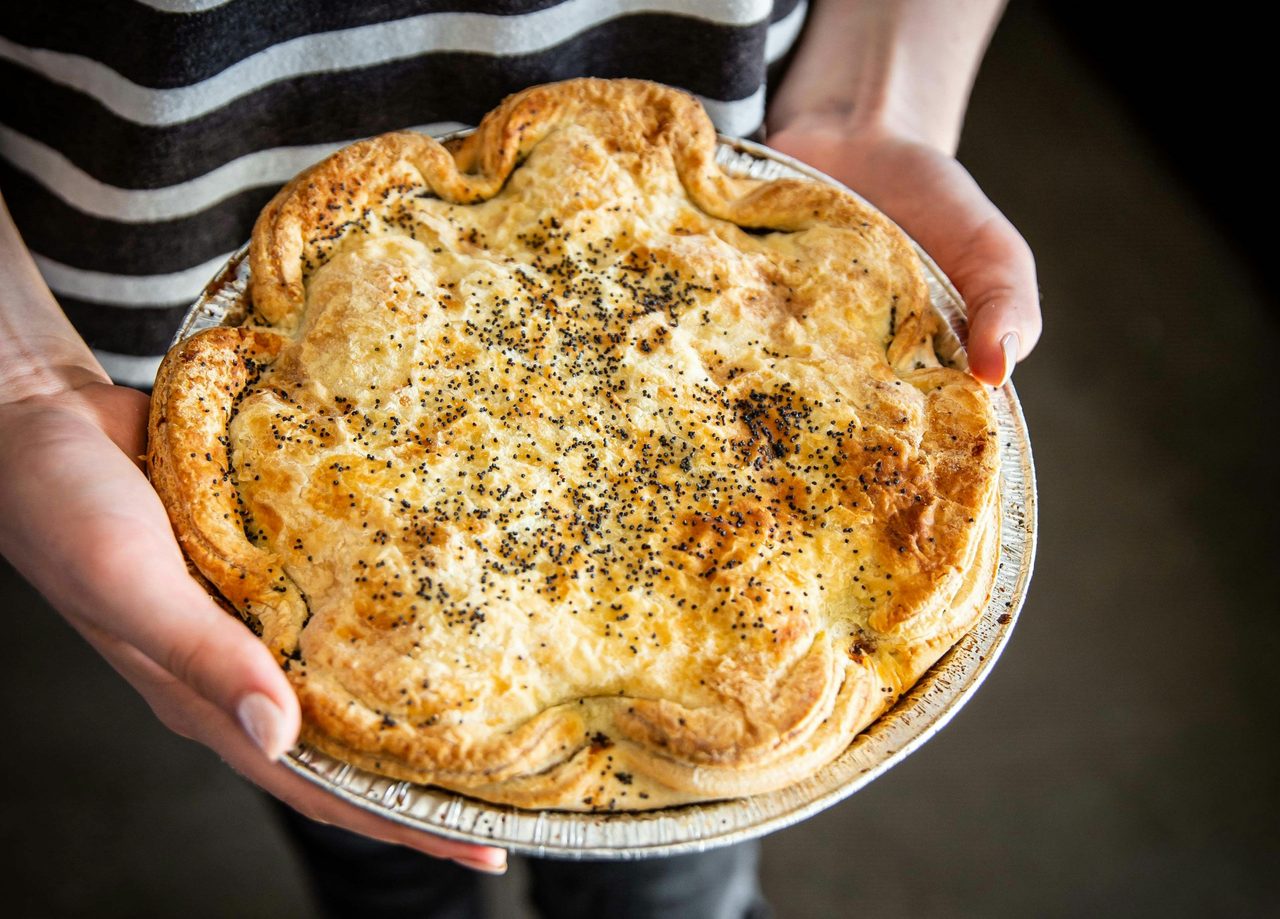 Hayden's Pies, family steak and muchroom