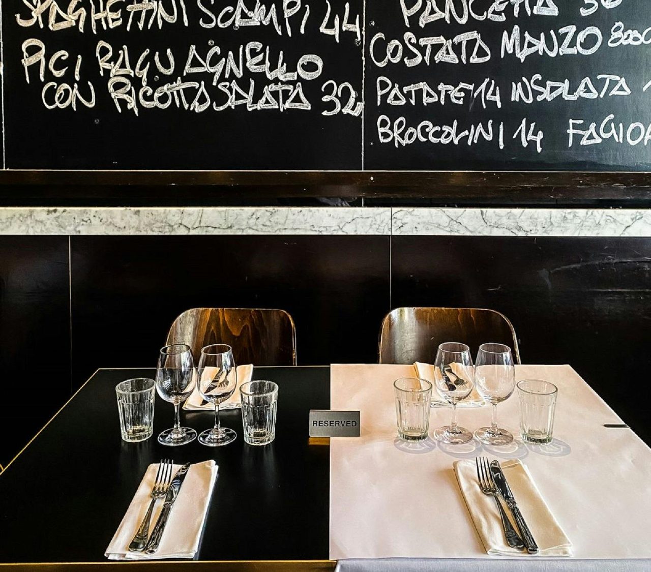 Fratelli Paradiso blackboard