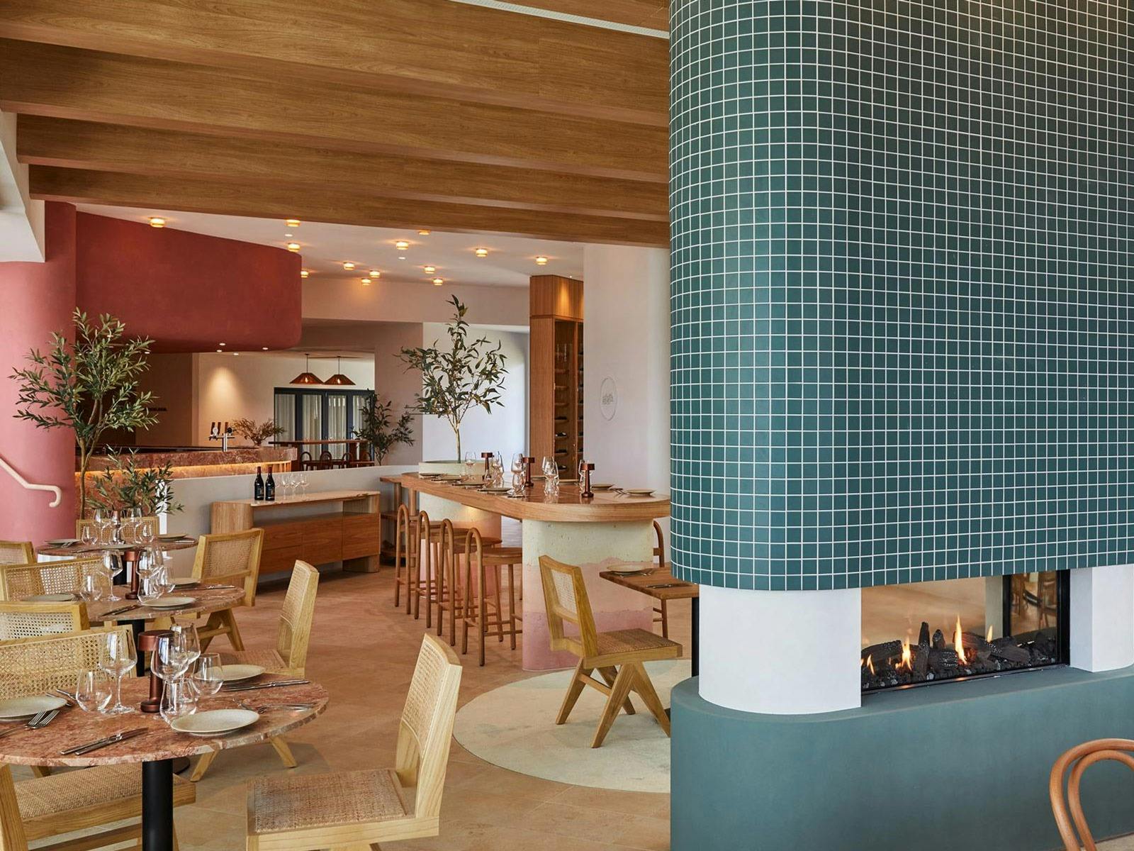 Interior of Gigis Restaurant