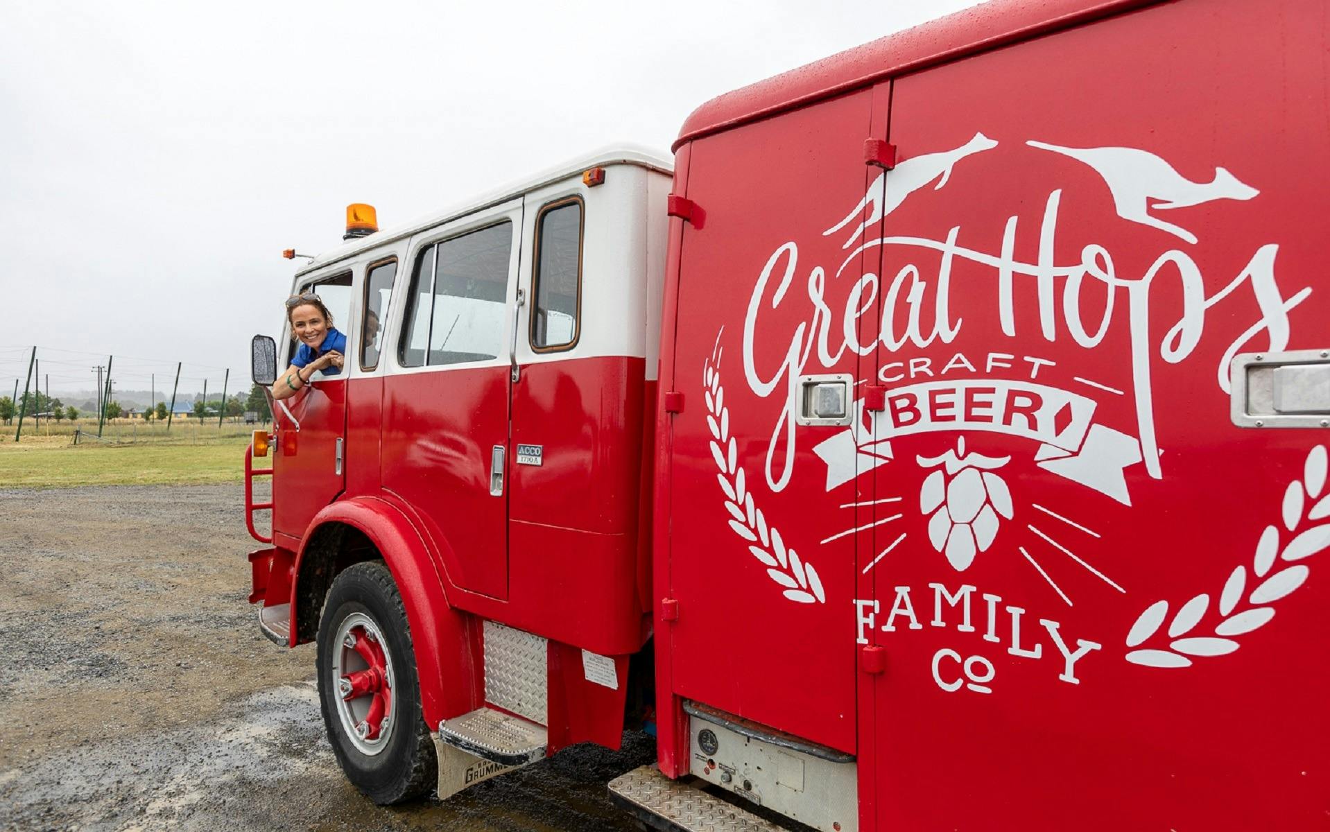 Great Hops Fire Truck