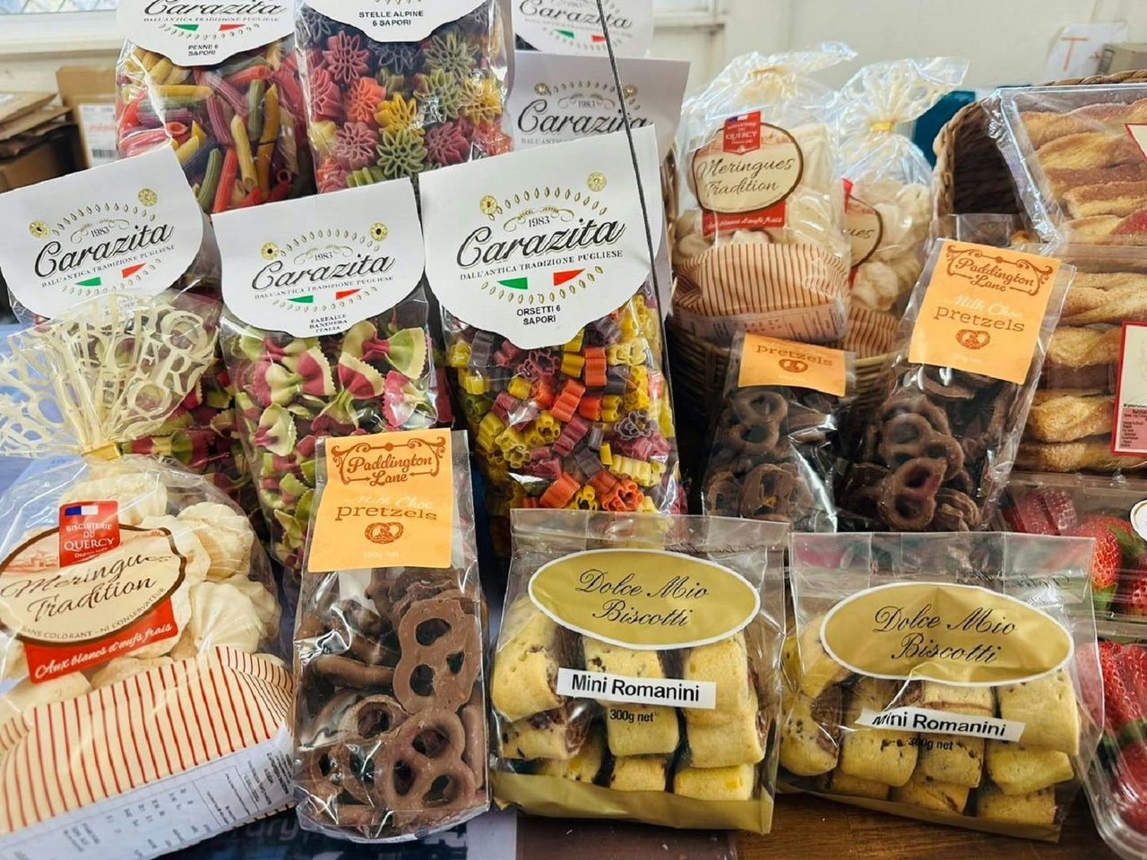 Variety of produce