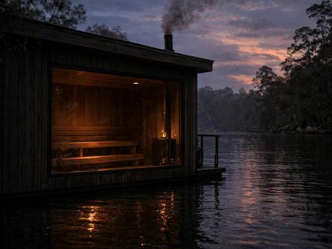 Bjørn Floating Sauna