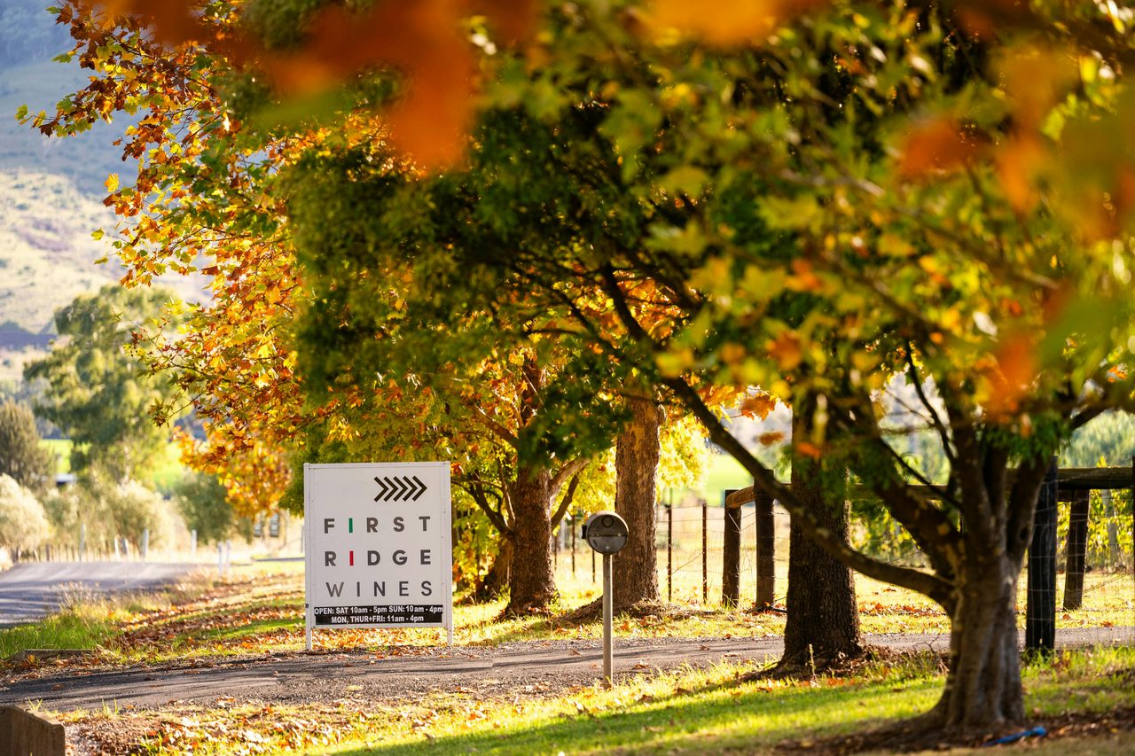 Beautiful colours welcome you to First Ridge