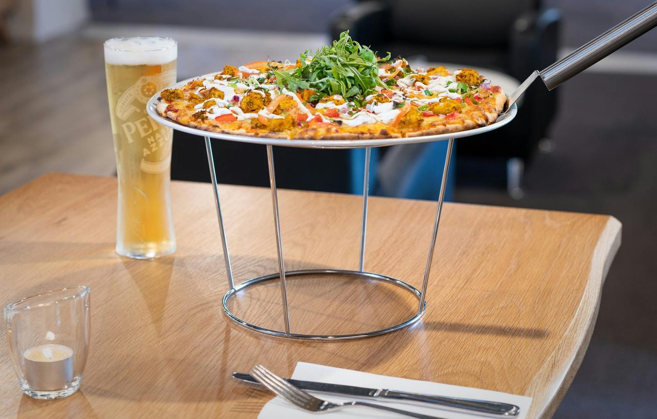 Pizza and beer