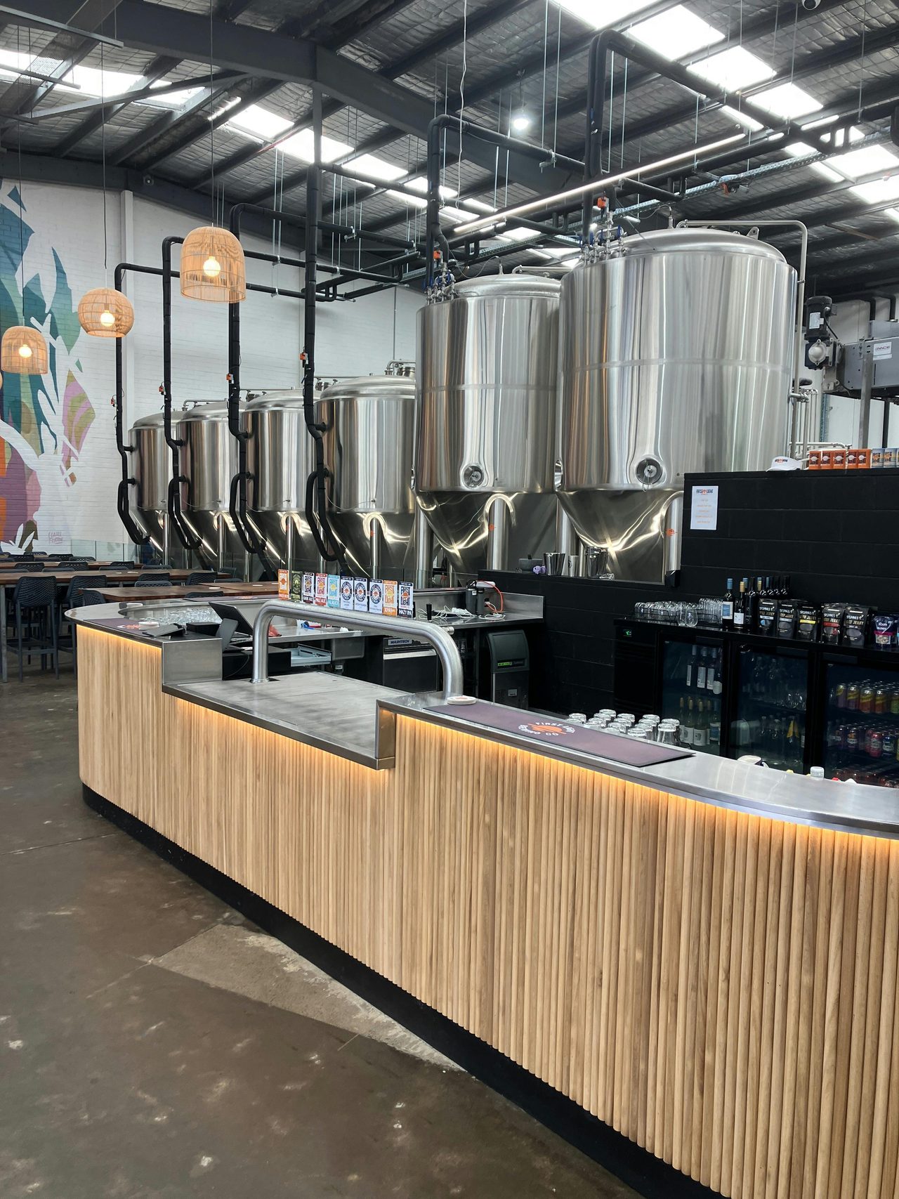 Bar and Tanks