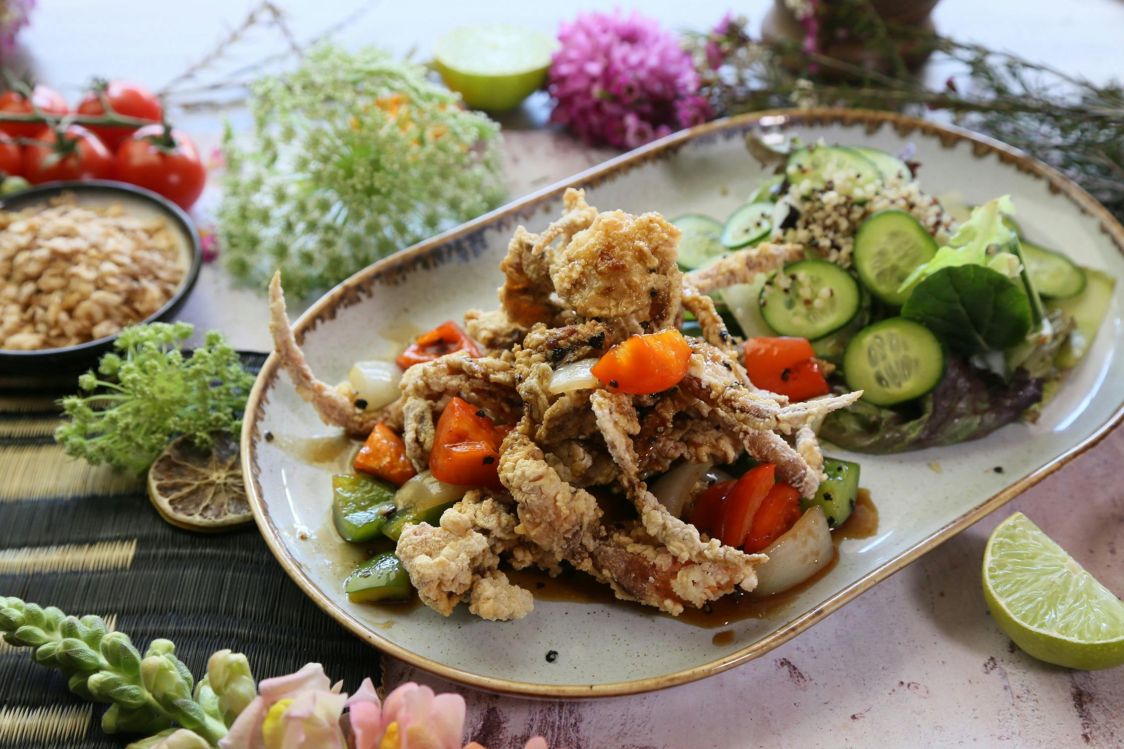 Soft Shell Crab at Harbour Thai