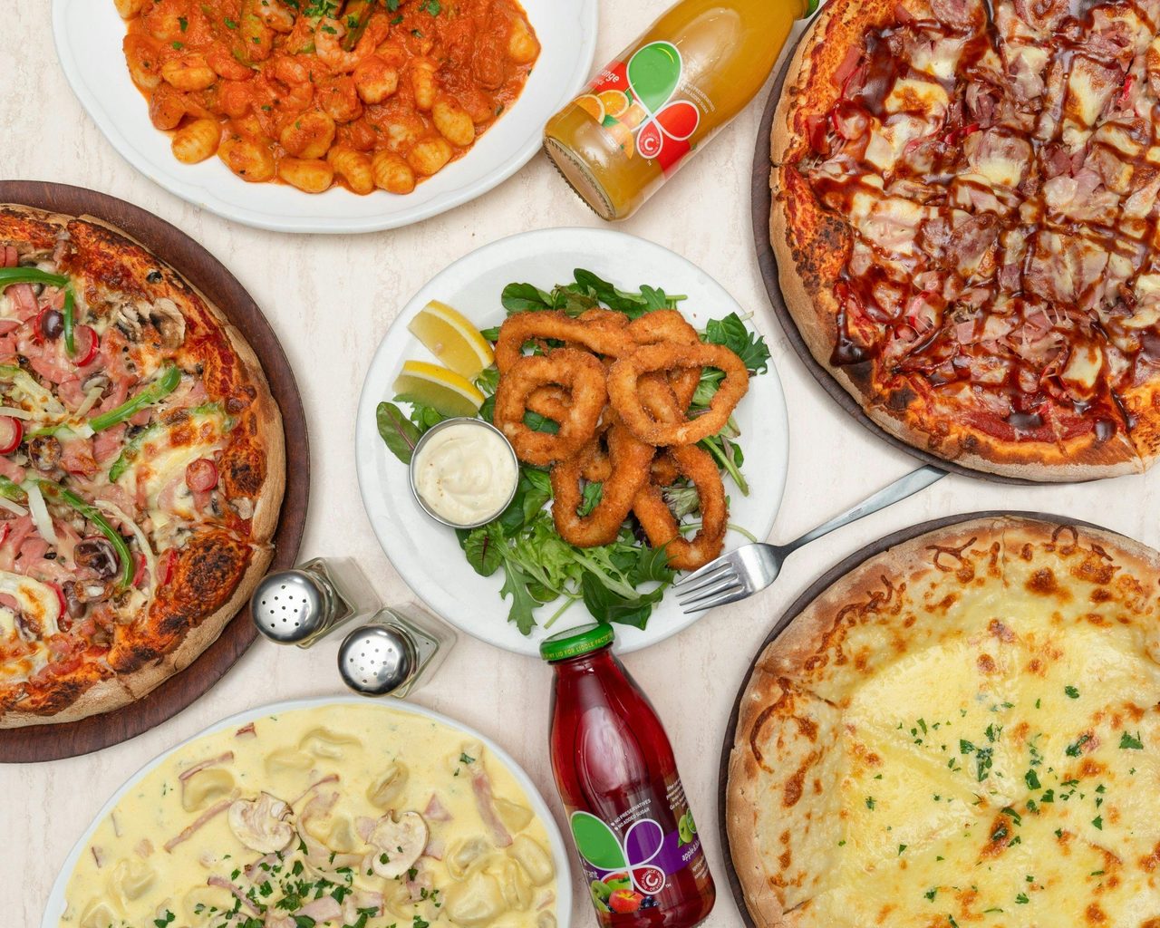Isabelles Pizza Pasta and entrees