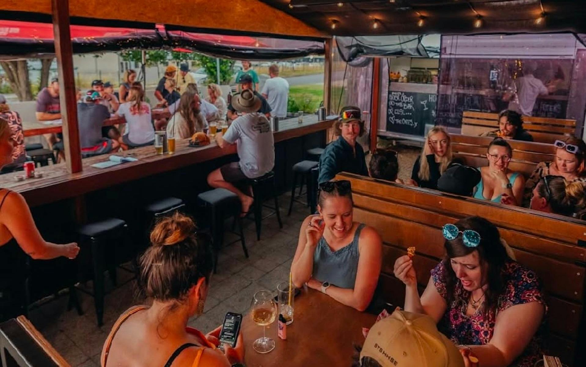 great vibes and top notch eats and drinks