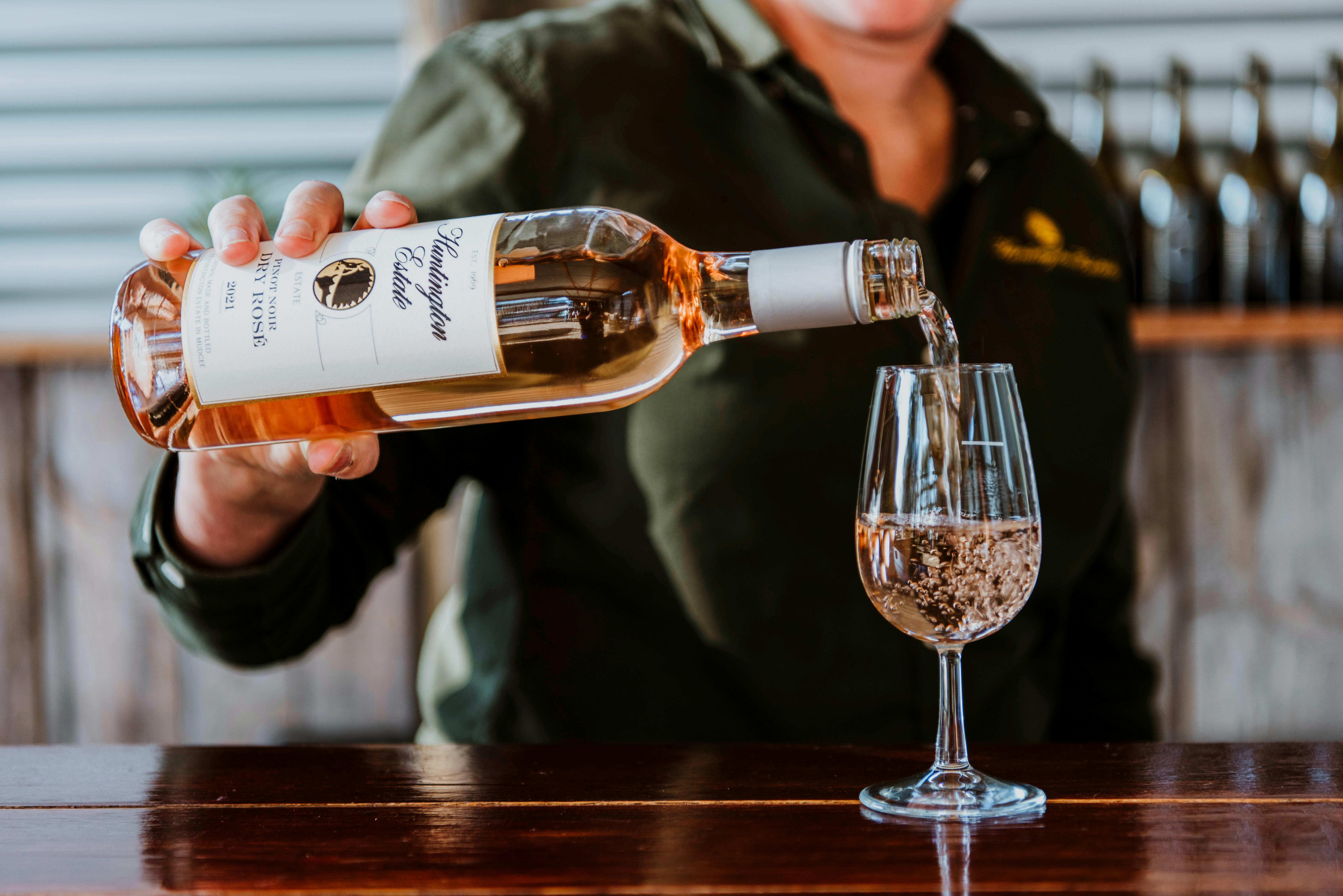 Award-winning wines at Huntington Estate