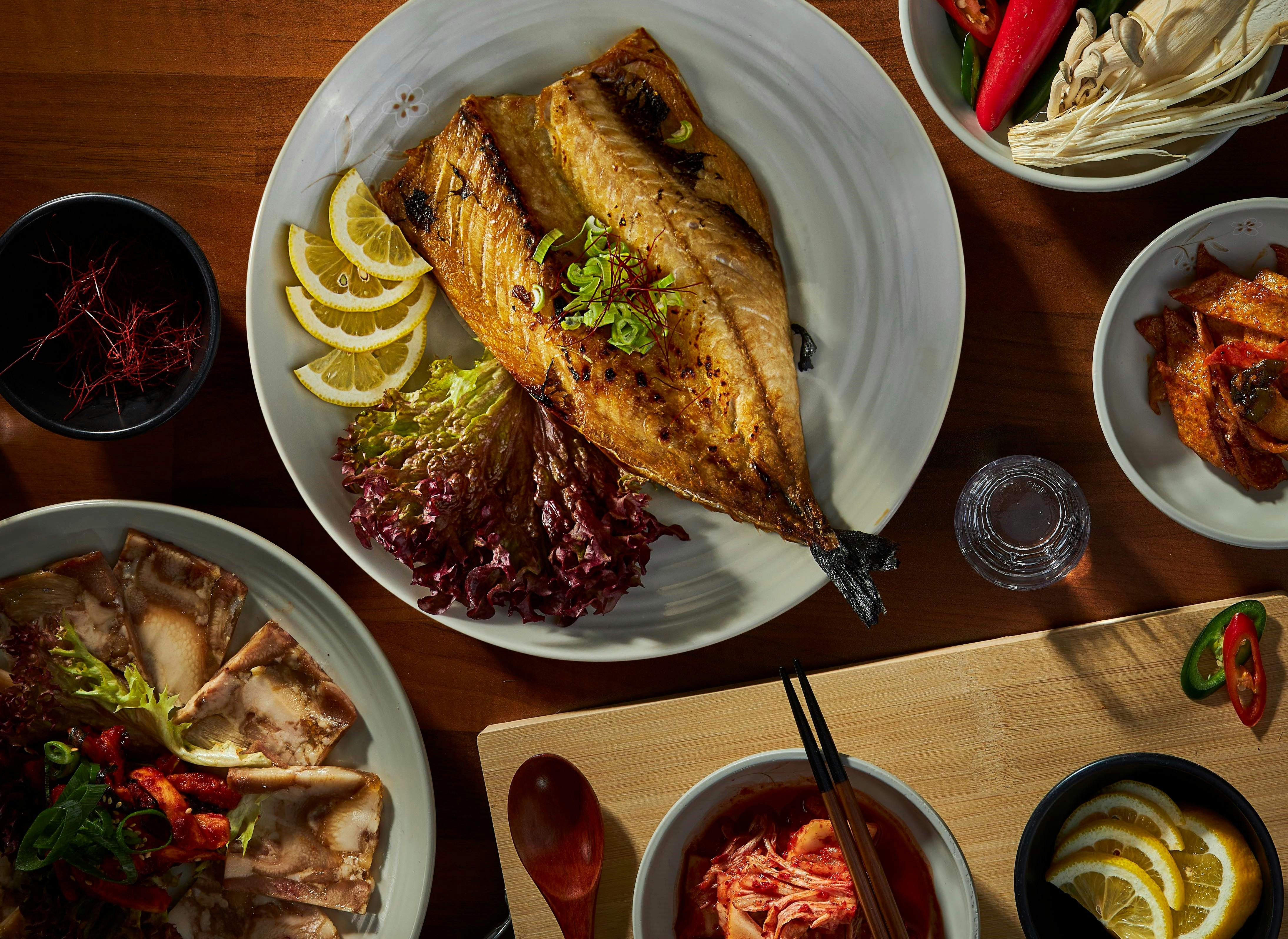 Hansang Grilled Mackerel