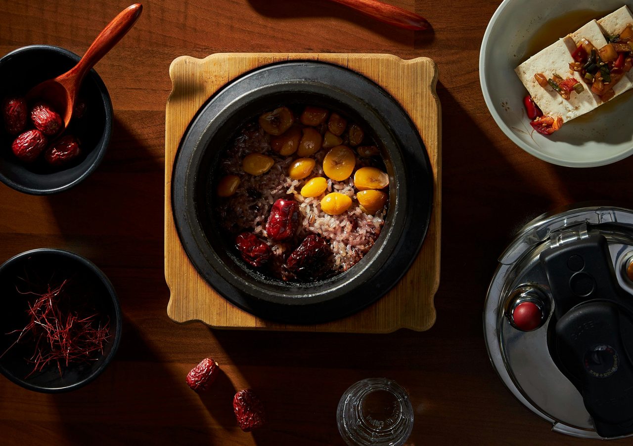 Hansang Healthy Stonepot Rice with Soup