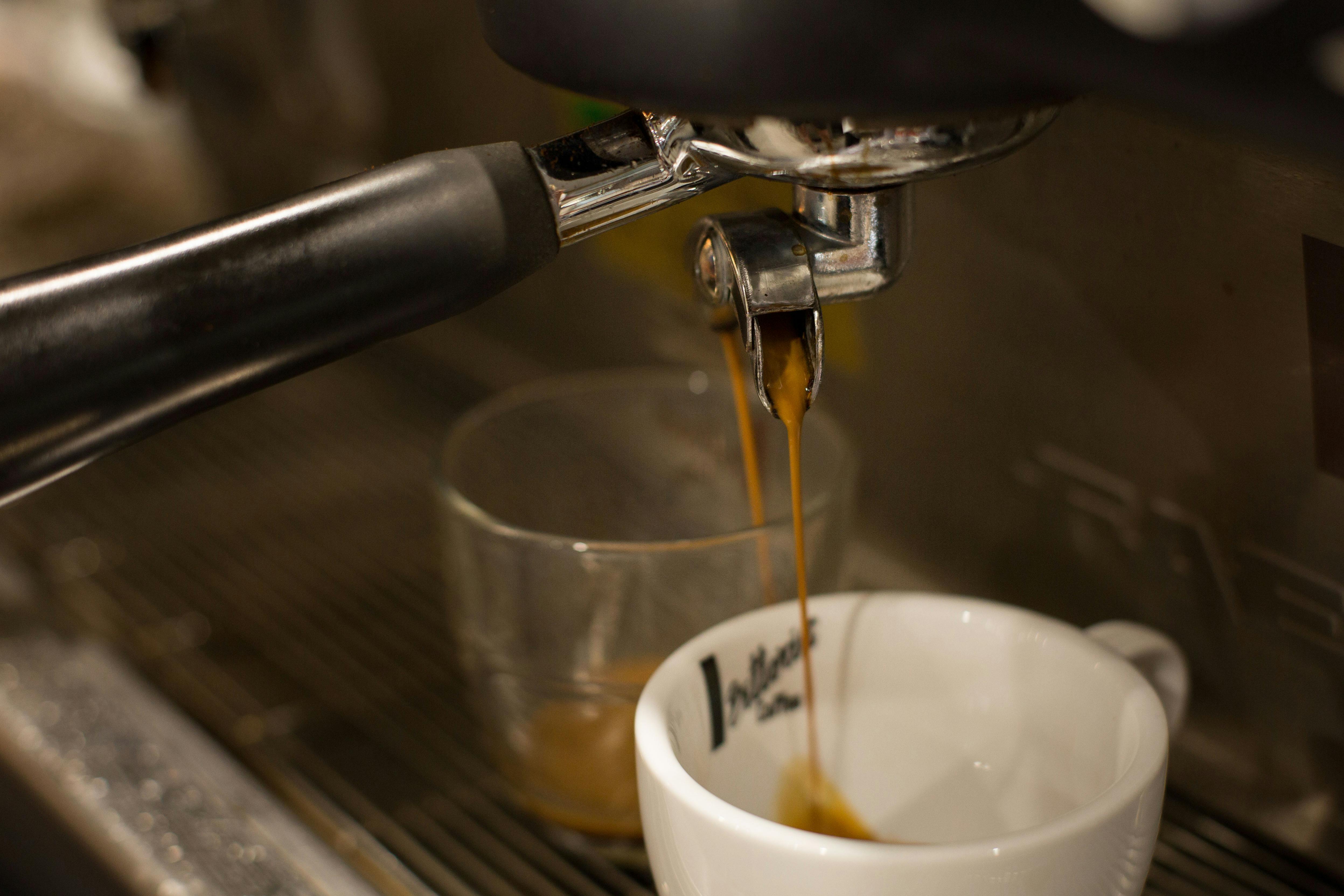 Barista made coffee at Il Bene