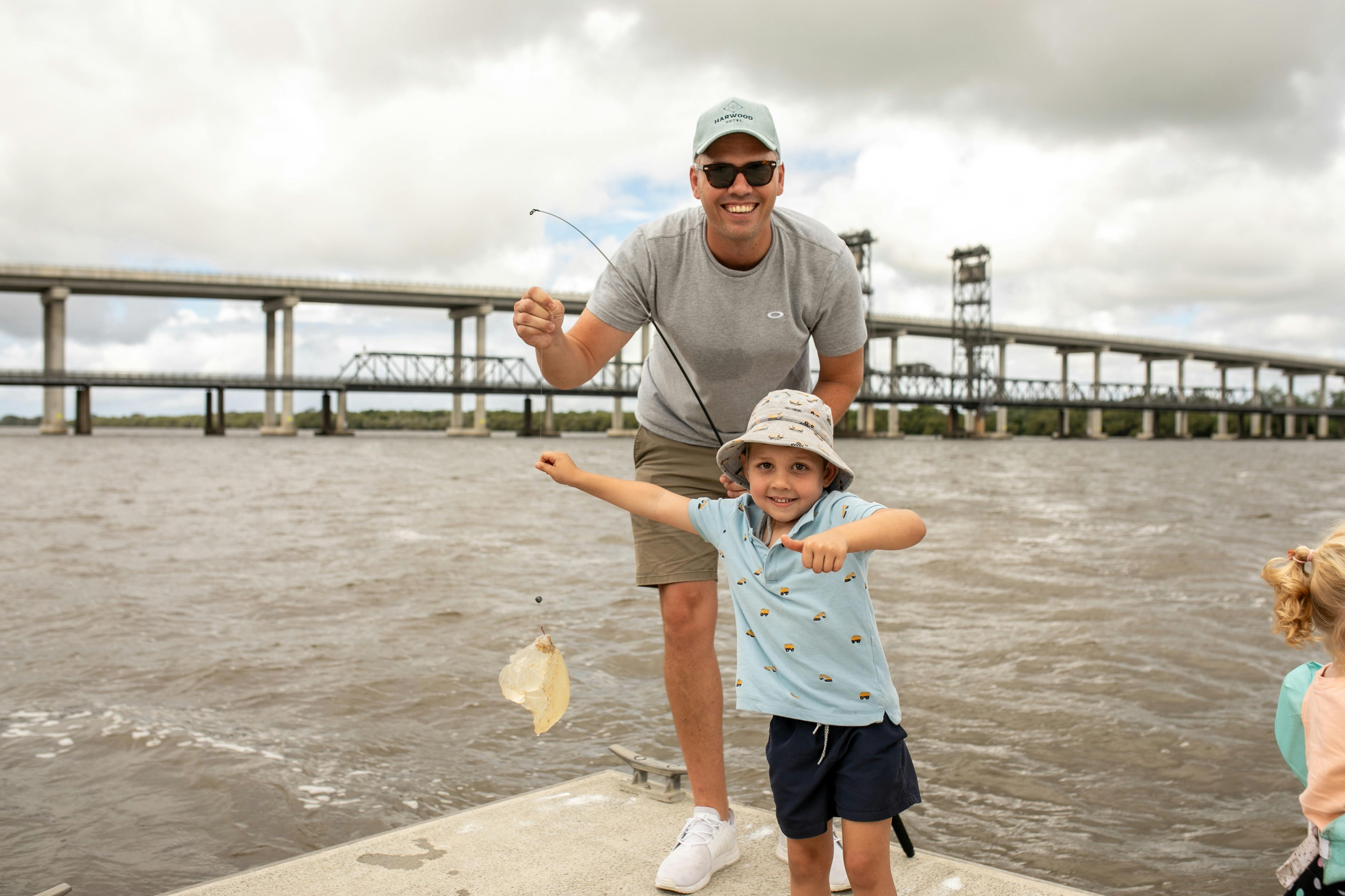 Rod hire at the Harwood