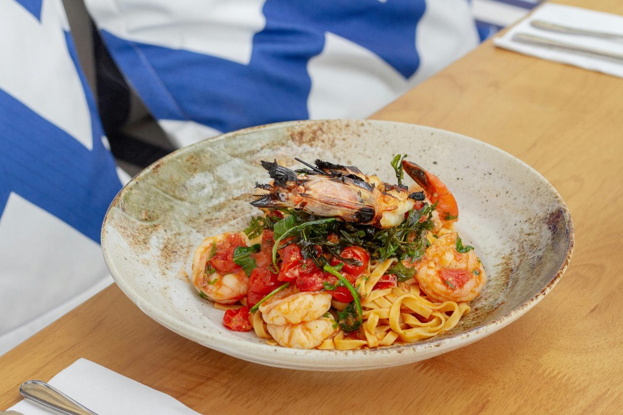 Prawn Linguine Jordon's Seafood