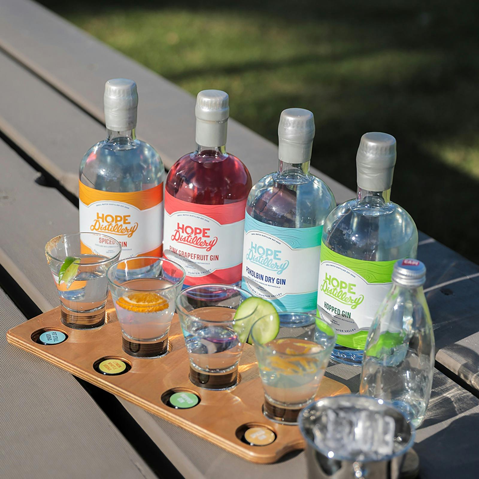 Hope Distillery Gin Paddle