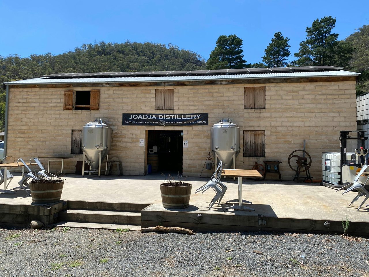 Distillery Entrance