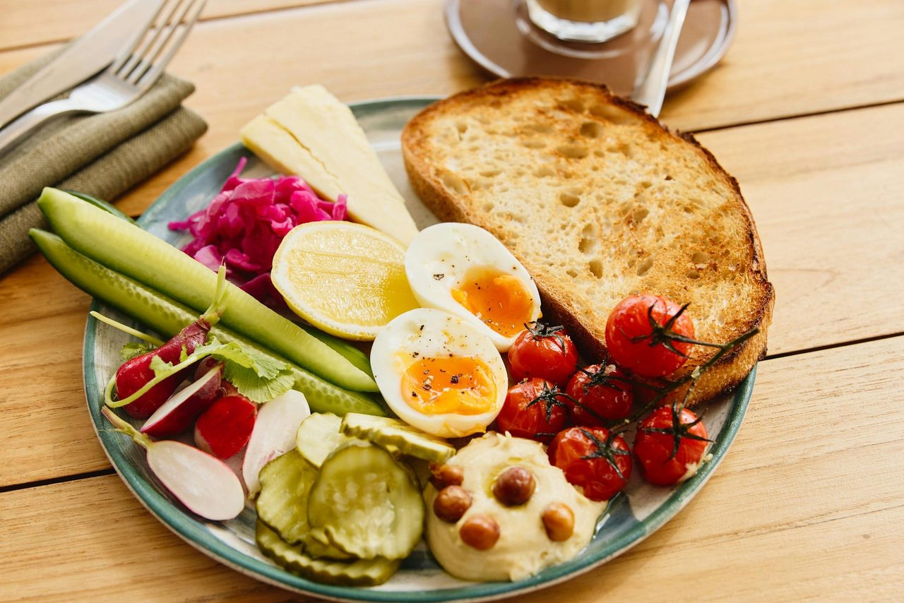 Breakfast plate