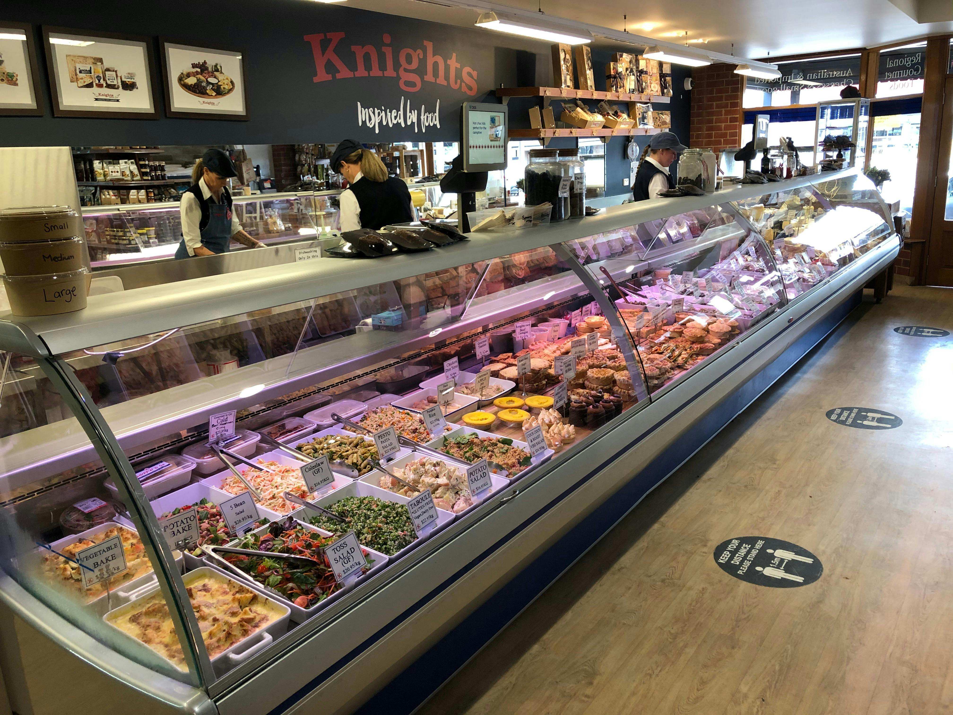 Knights Deli Gourmet Cabinet