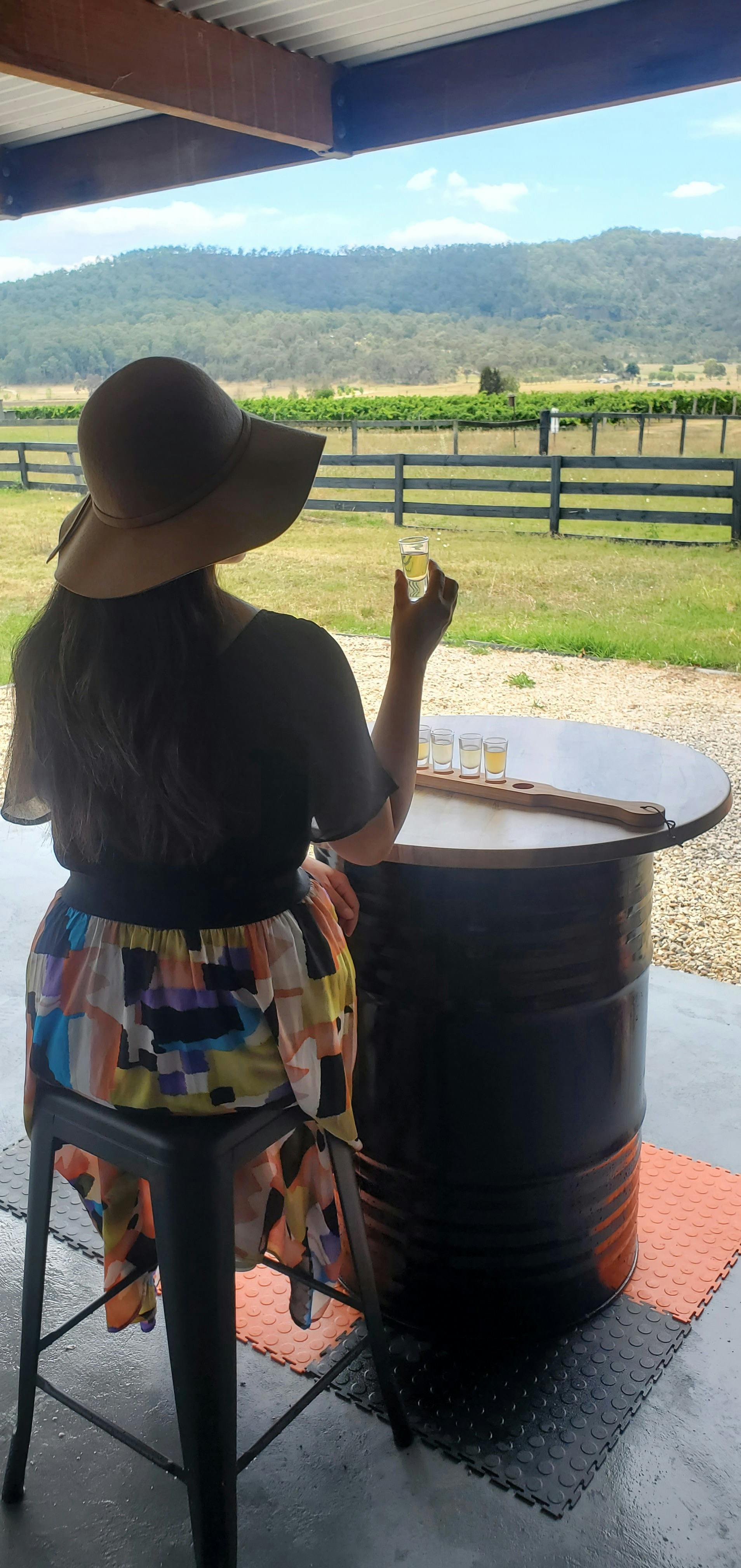 View of the mountain range