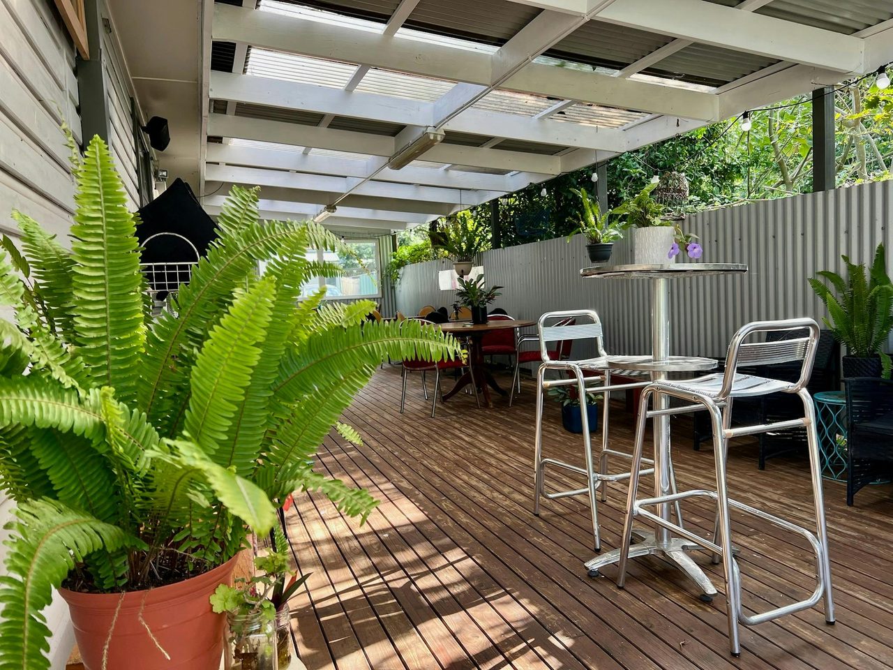 Outside seating