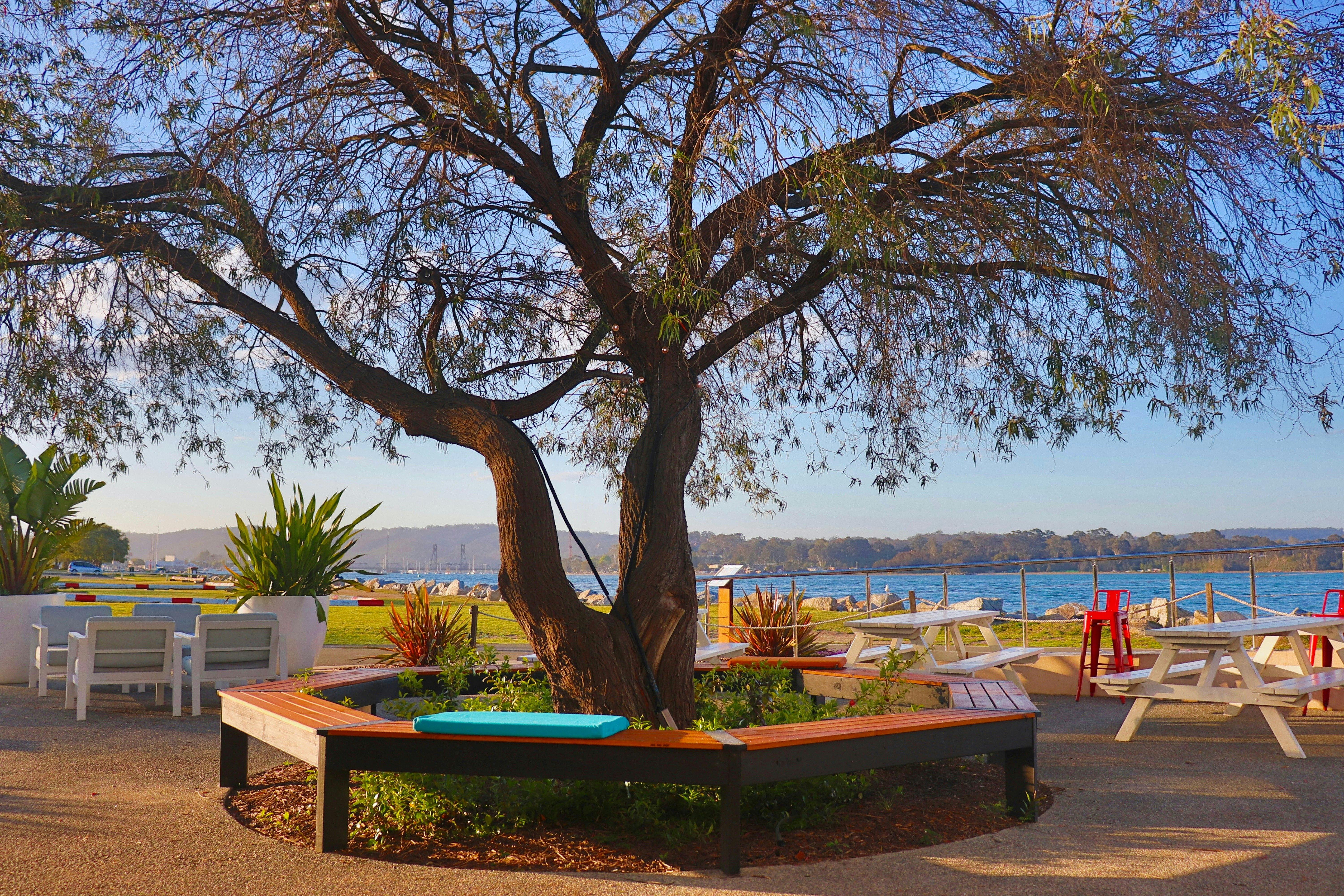 Outside - waterfront