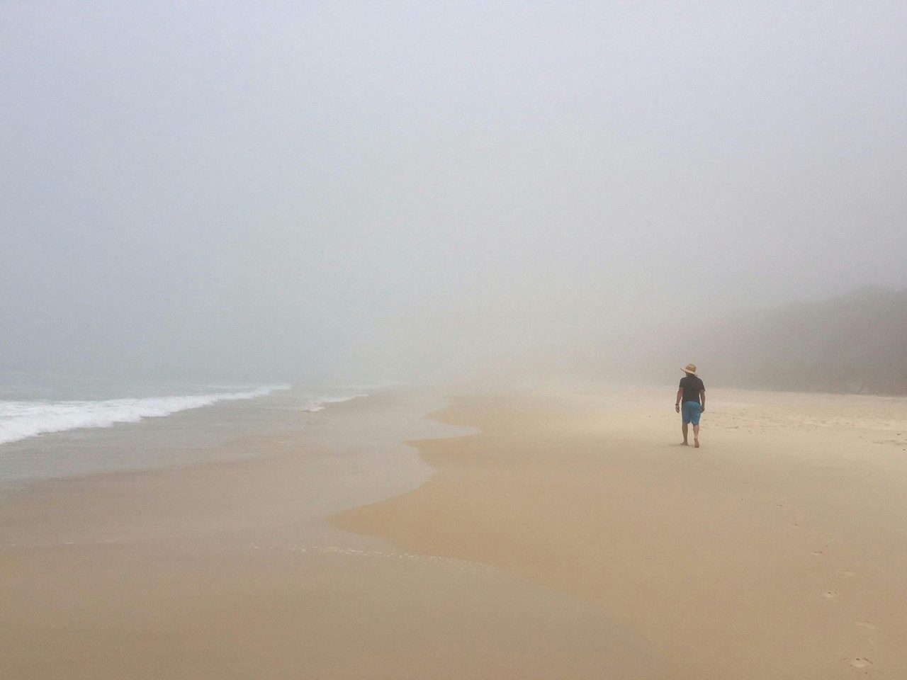 Salt mist Brooms Head Back Beach
