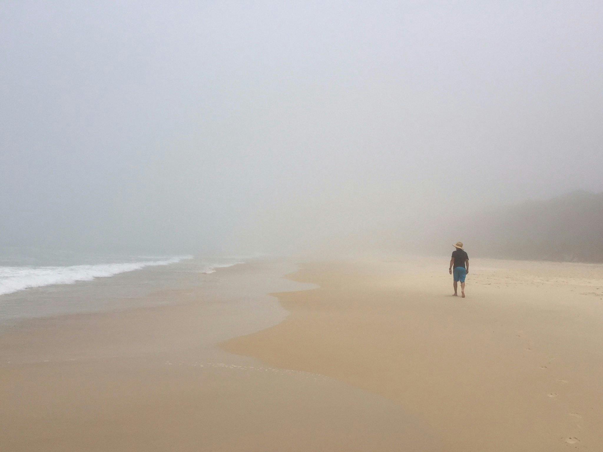 Salt mist Brooms Head Back Beach