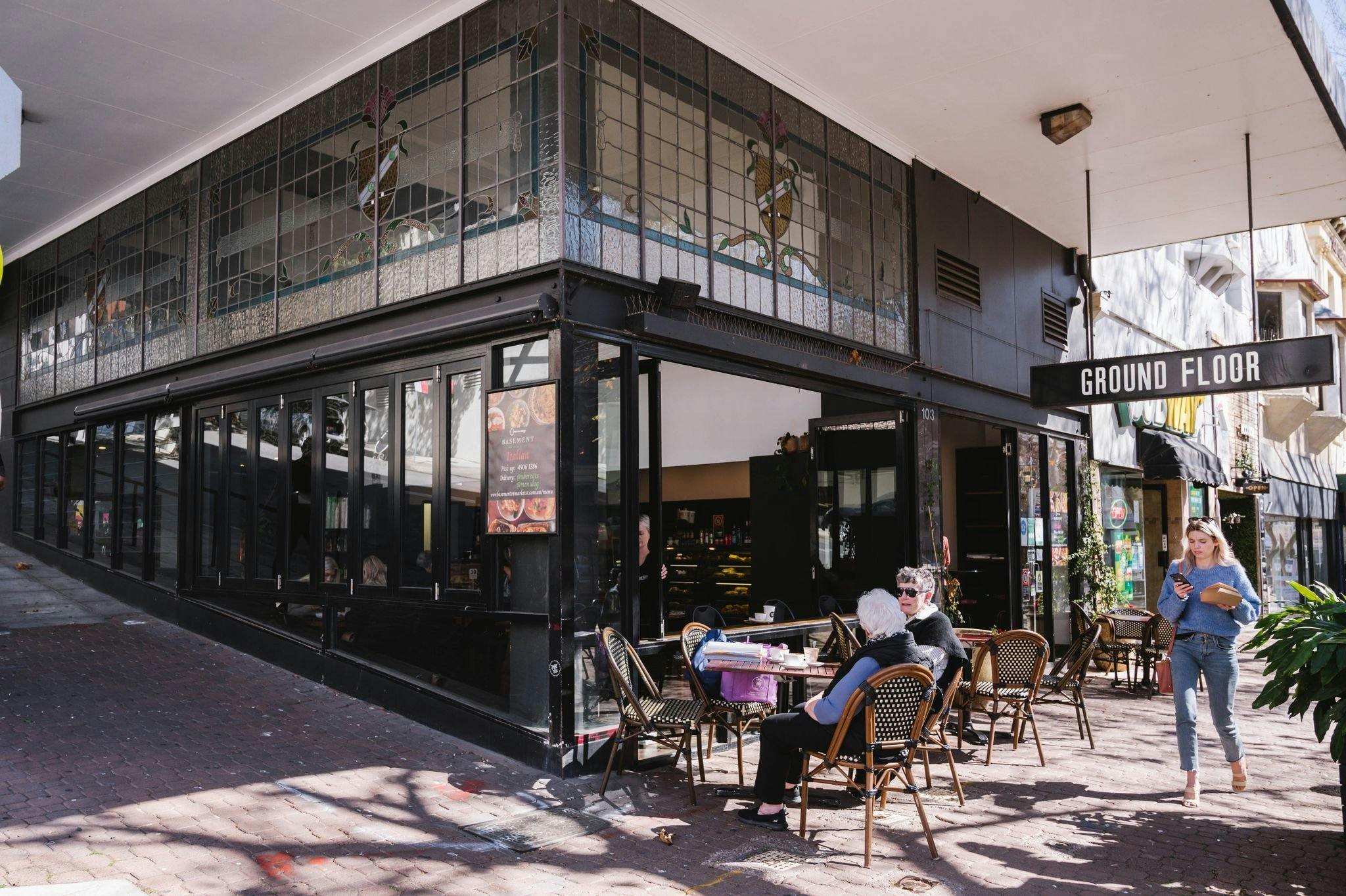 Ground Floor Cafe Exterior