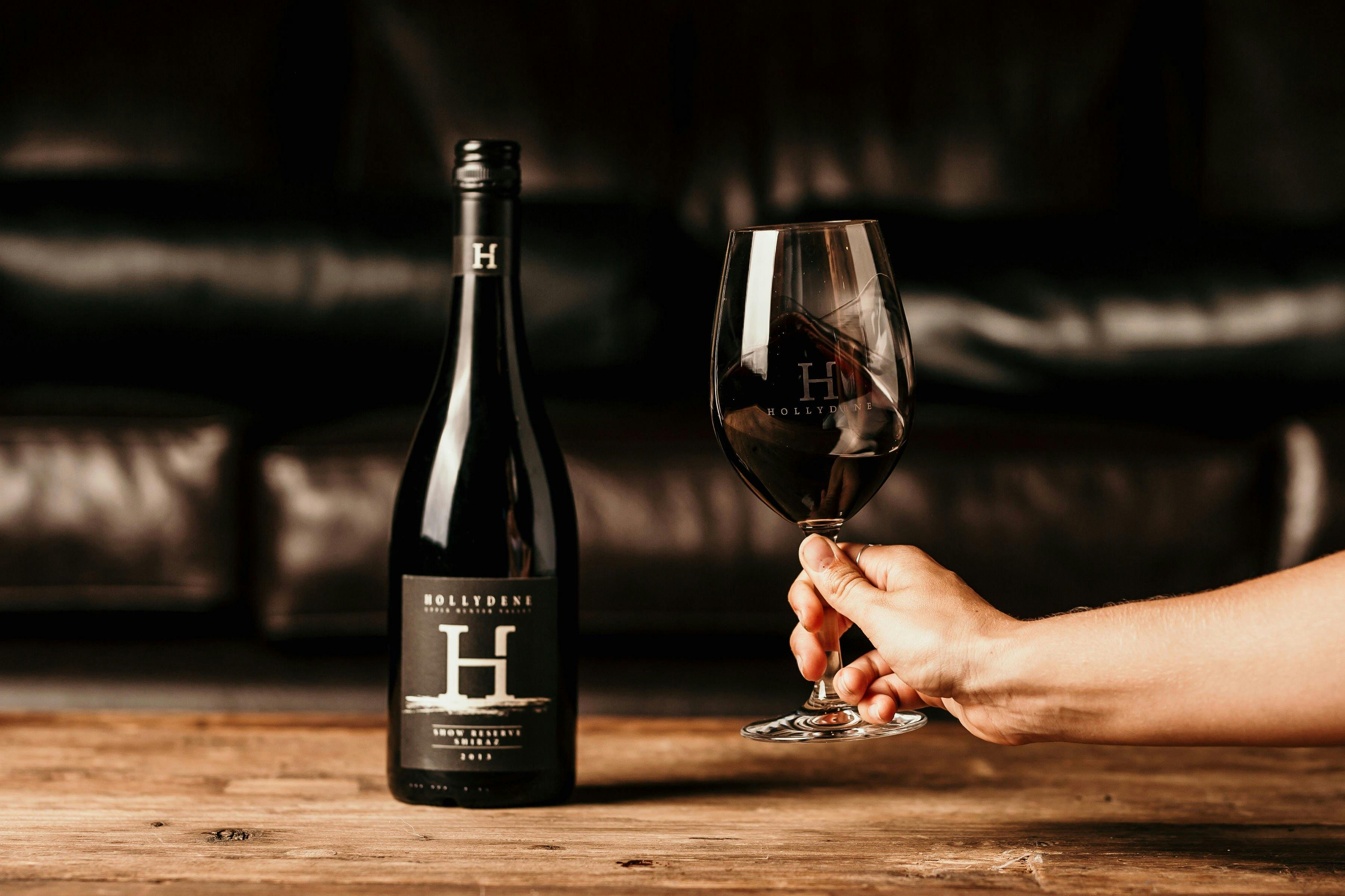 Complimentary wine tasting