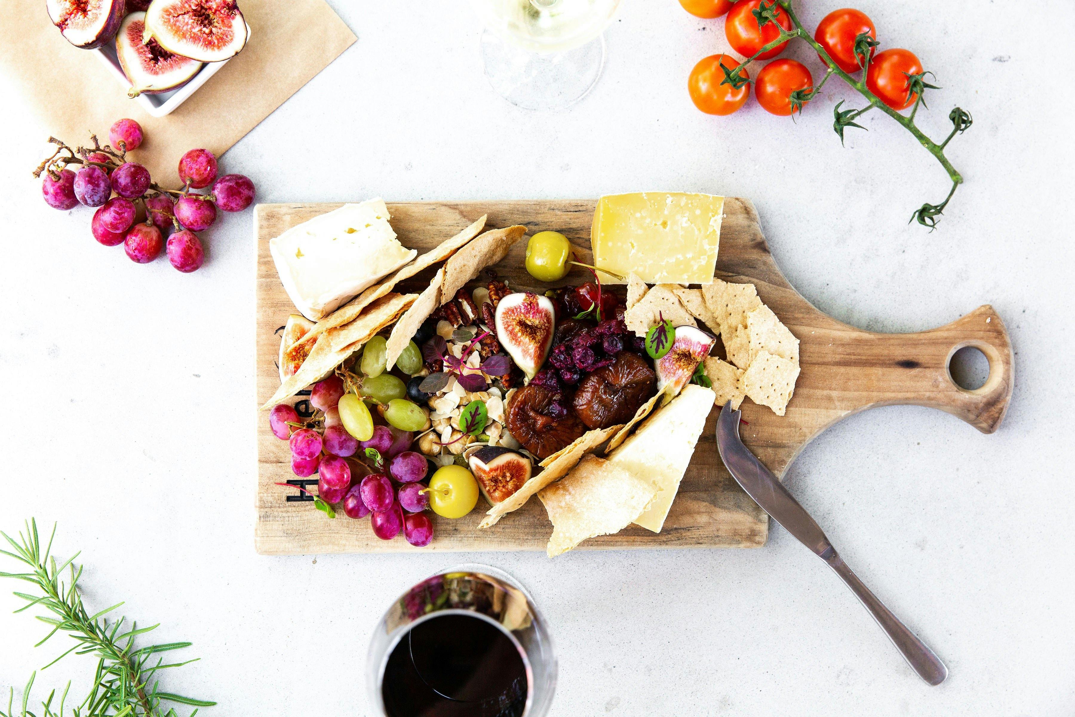 Cheese board goodness