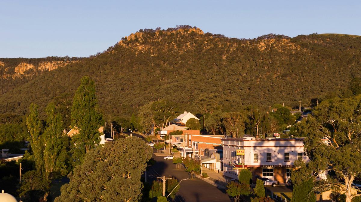 The picturesque town of Kandos, find us front and centre