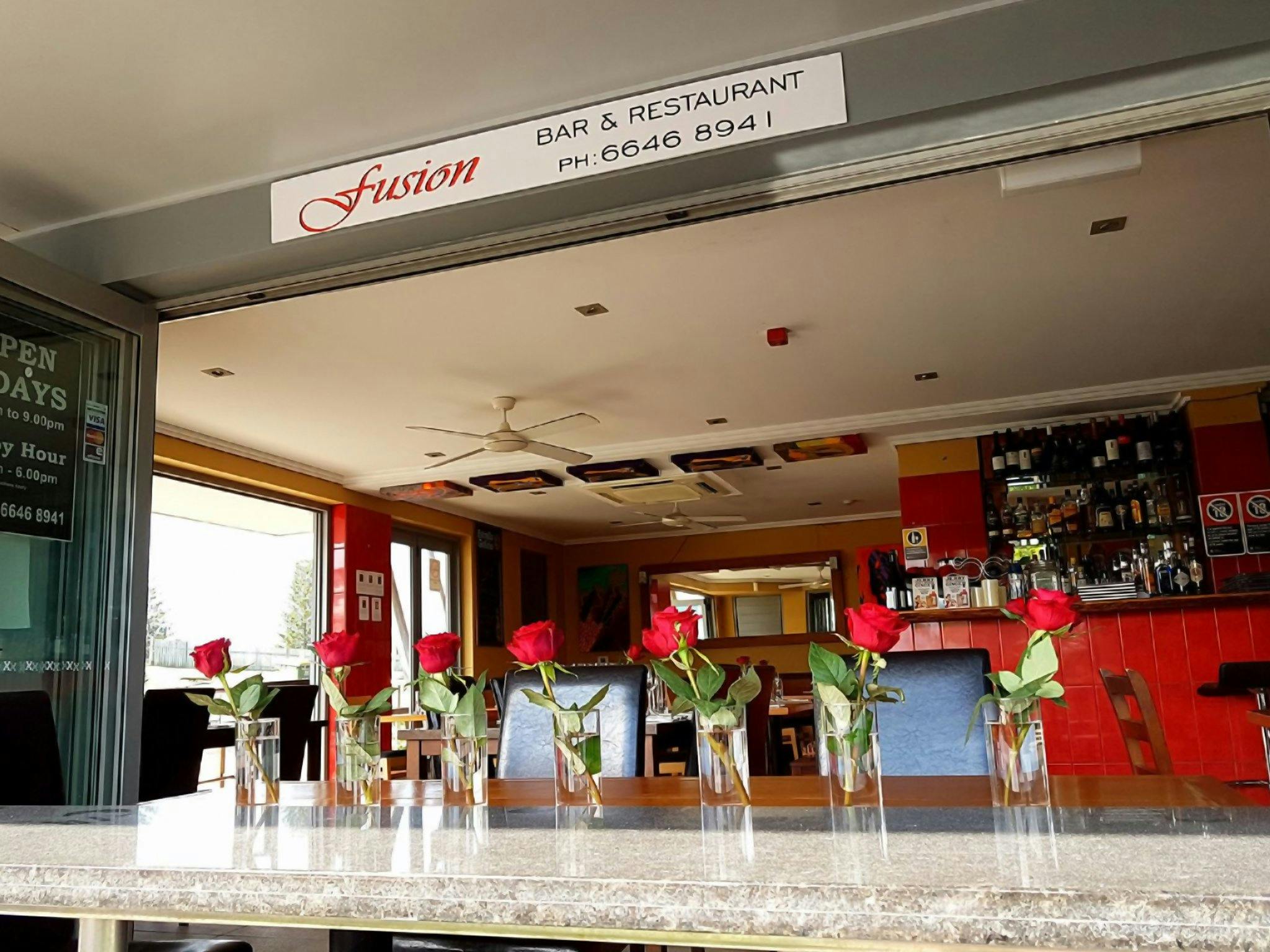 Romantic dinners at Fusion Yamba