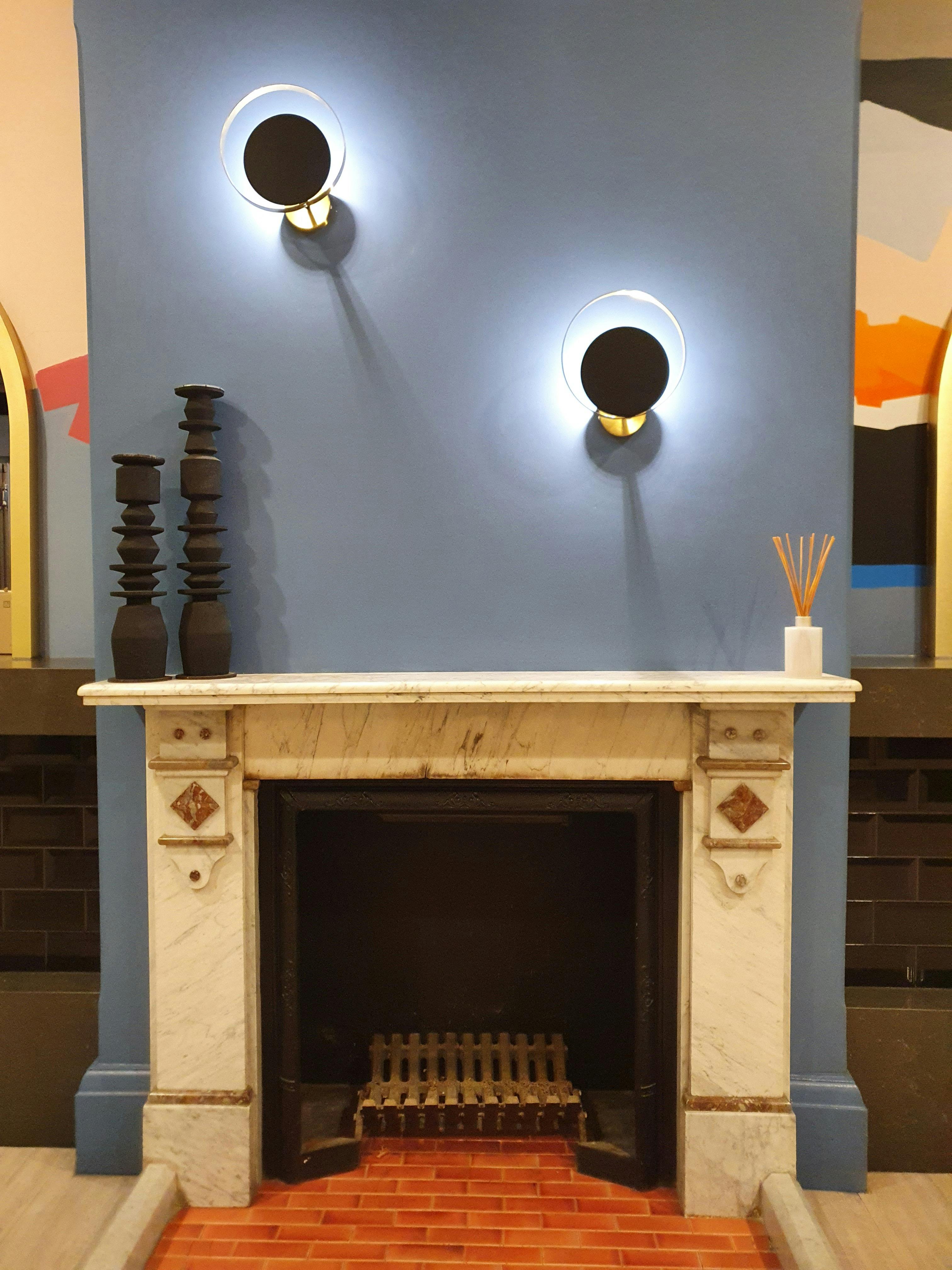 Heritage Building Fireplace