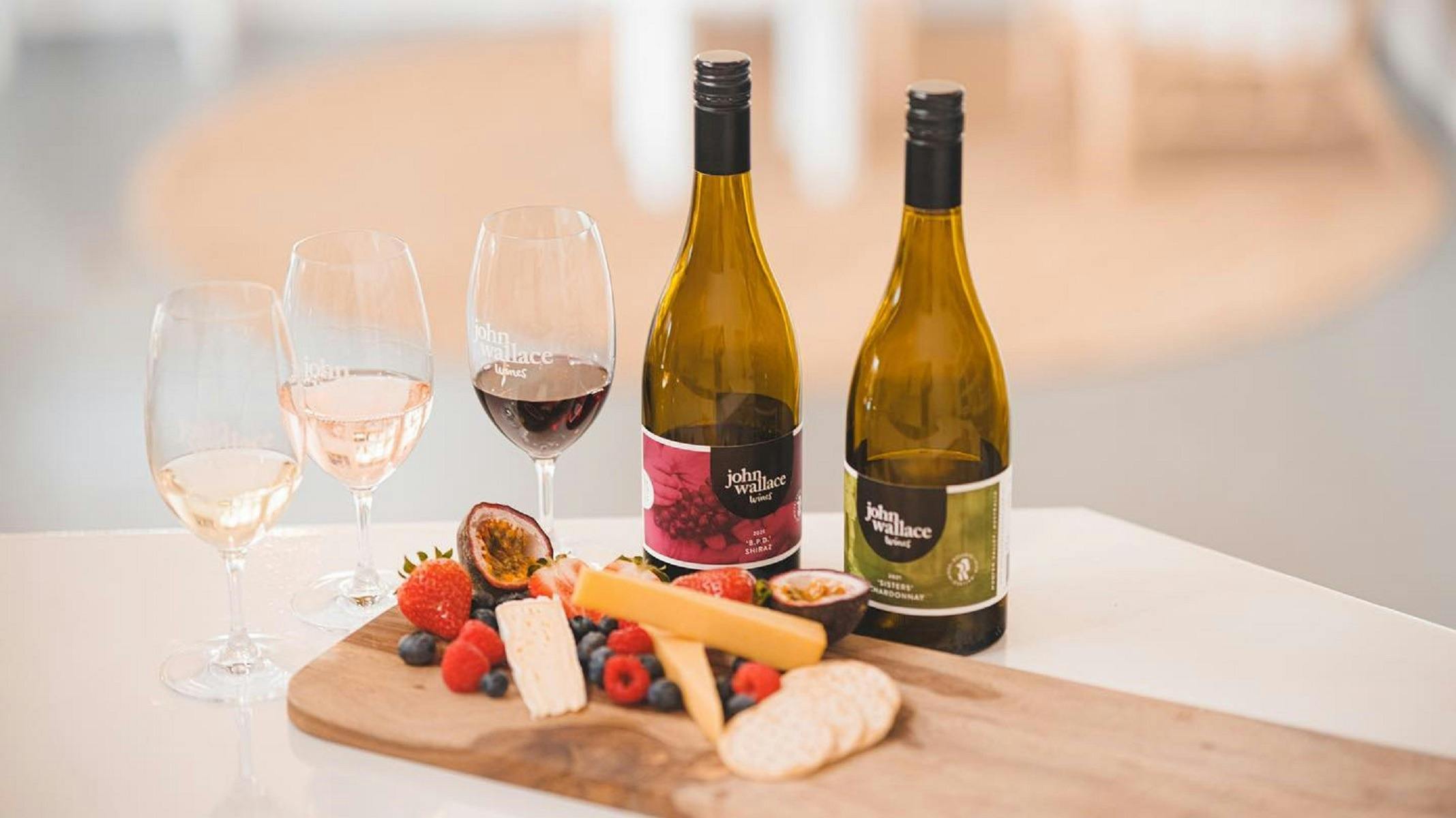 Wine and Cheese board