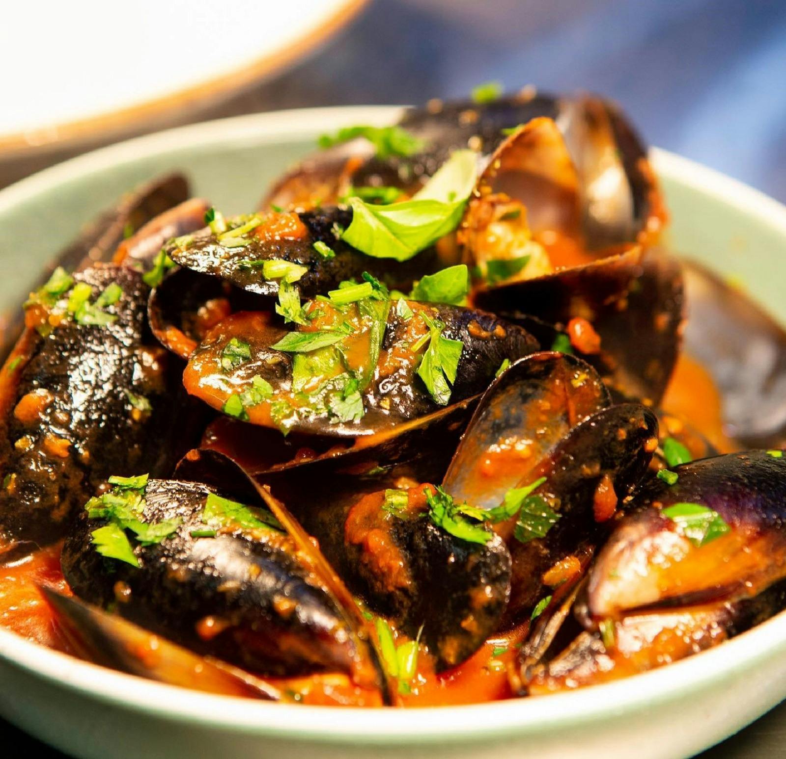 Delicious mussels