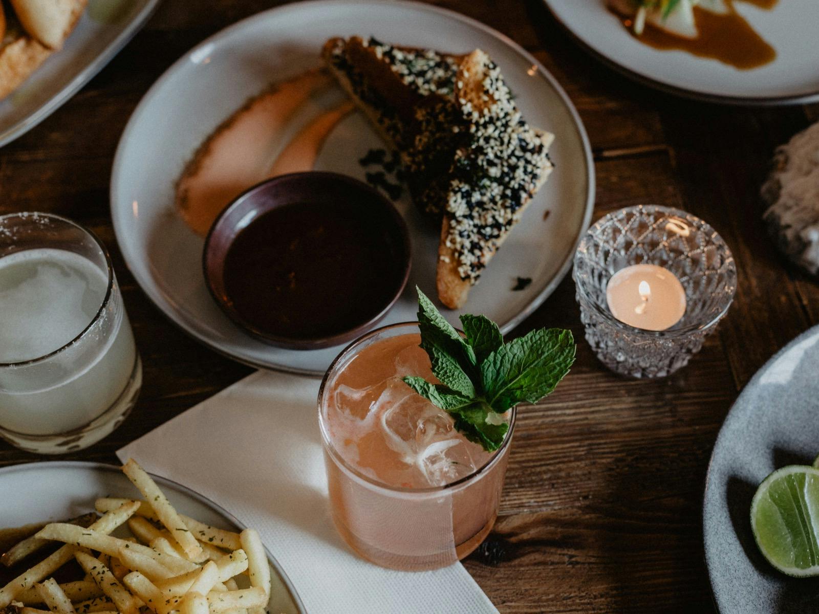 Prawn Toast, Bloody Mary Sauce