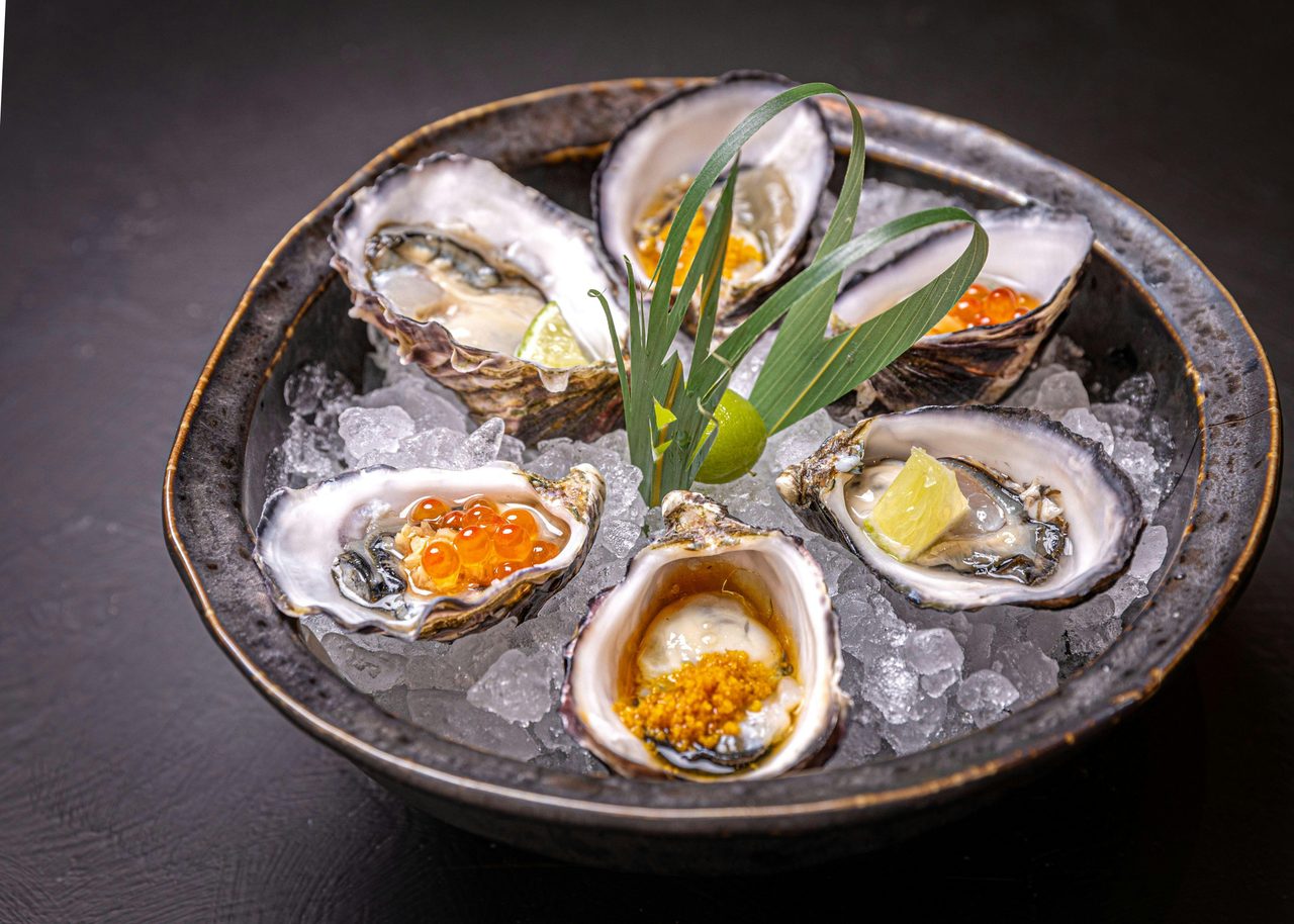 Kazan Dining Menu oysters