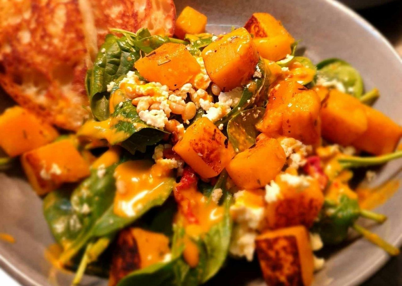 Honey Roasted Pumpkin Salad