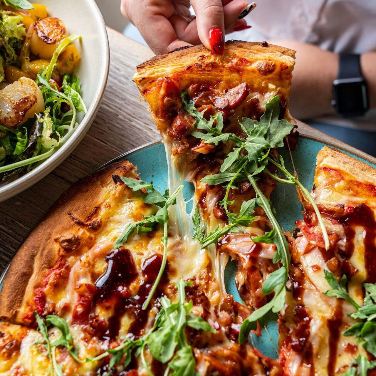 Pizza from the Bistro