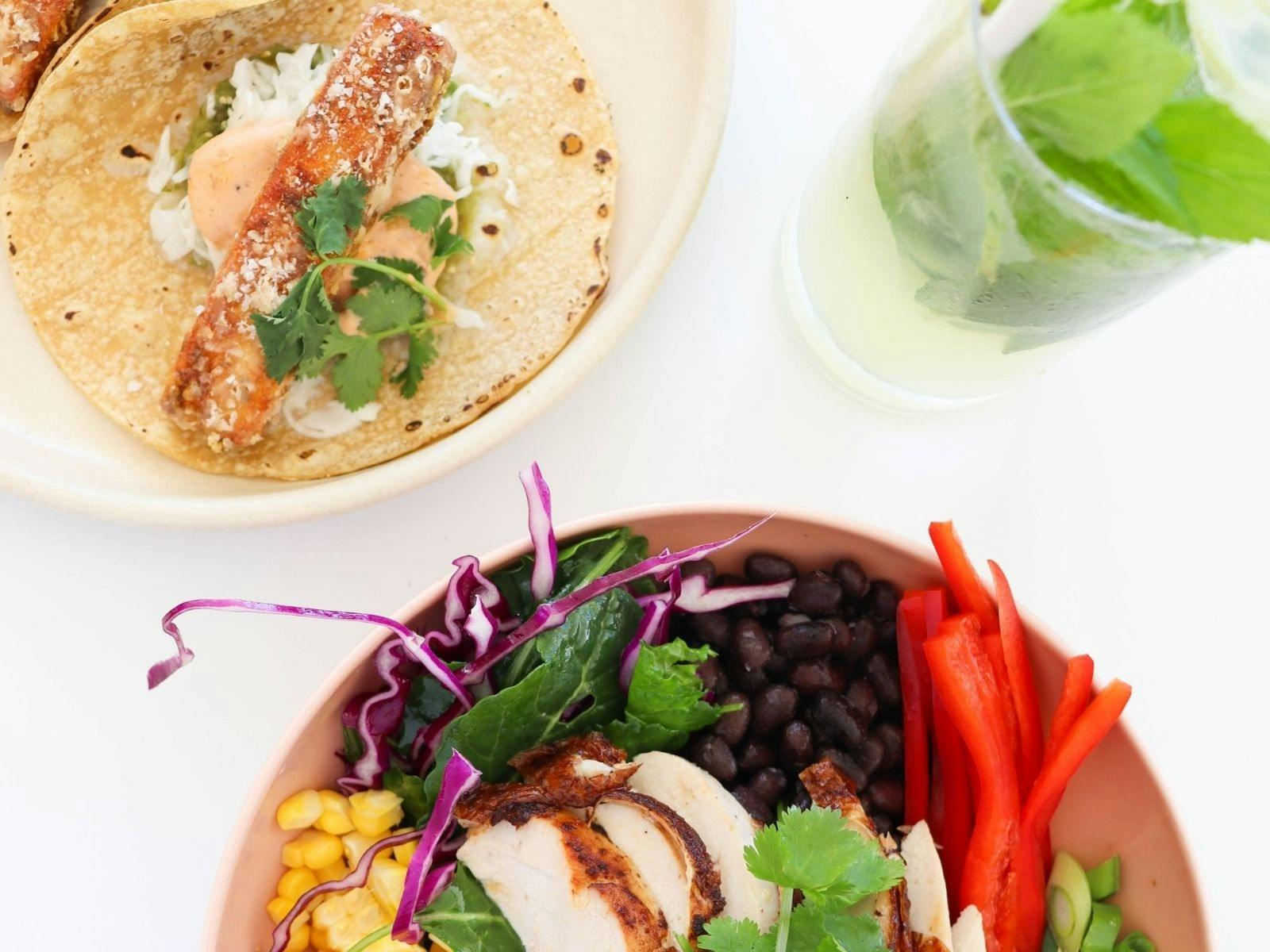 SoCal Menu at the Terrace Bar