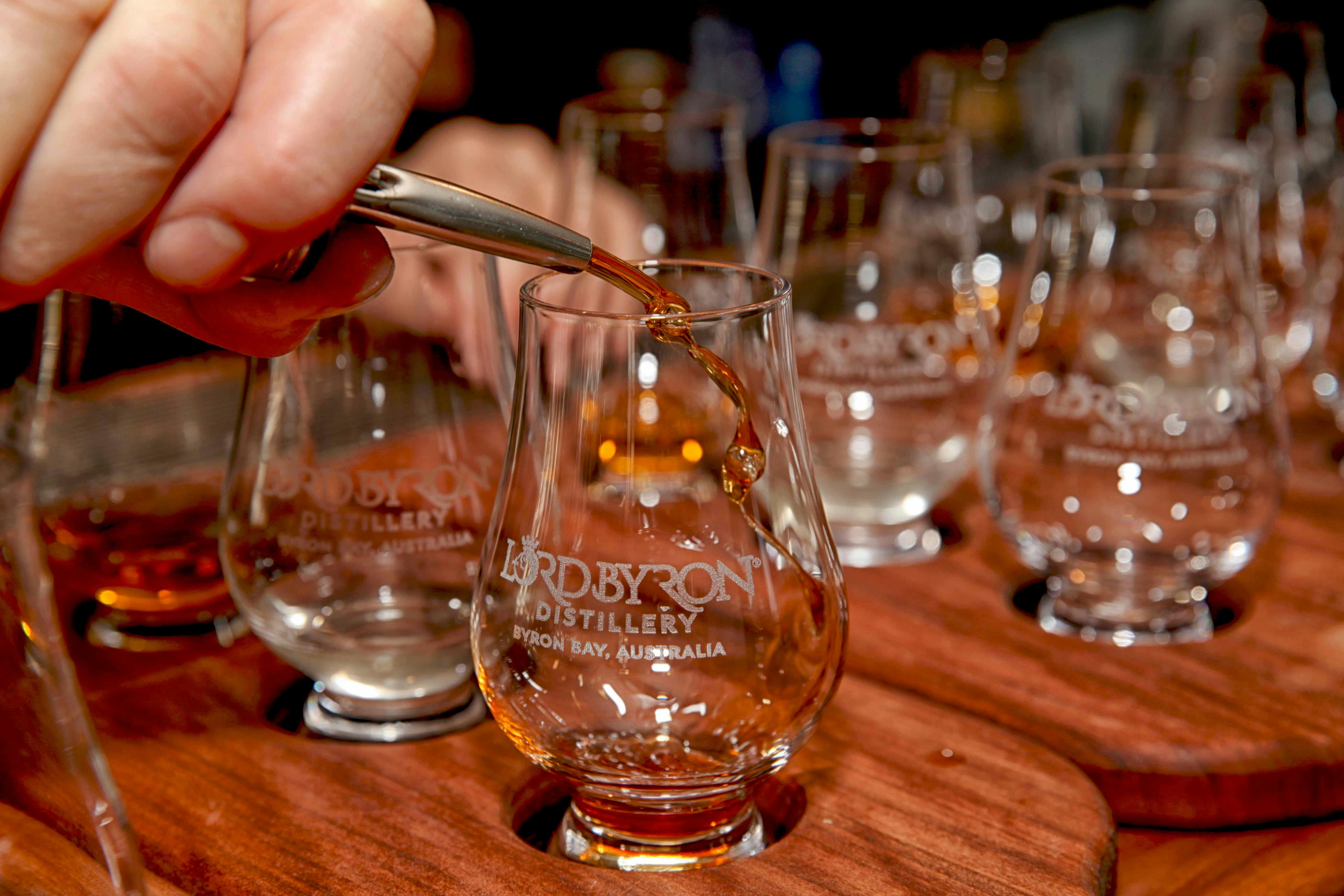 Enjoy our products in a Tasting Flight