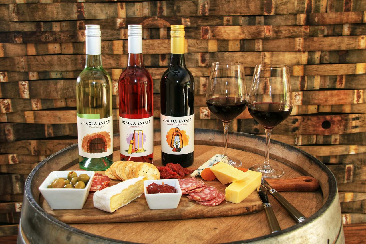 Antipasto platters can be ordered prior to your tasting